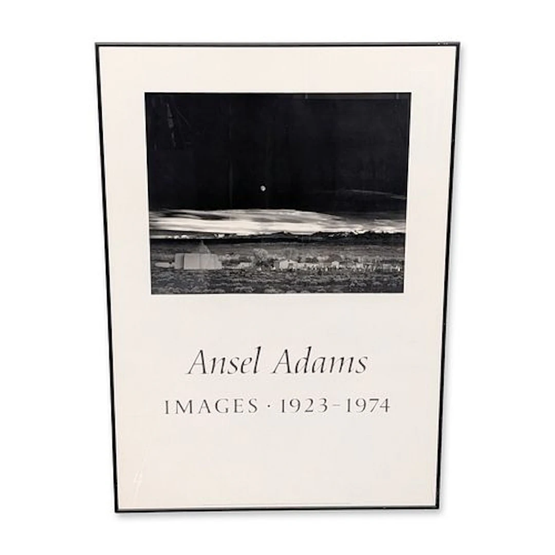 Ansel Adams (American 1902-1984) Moonrise Hernandez New Mexico Exhibition