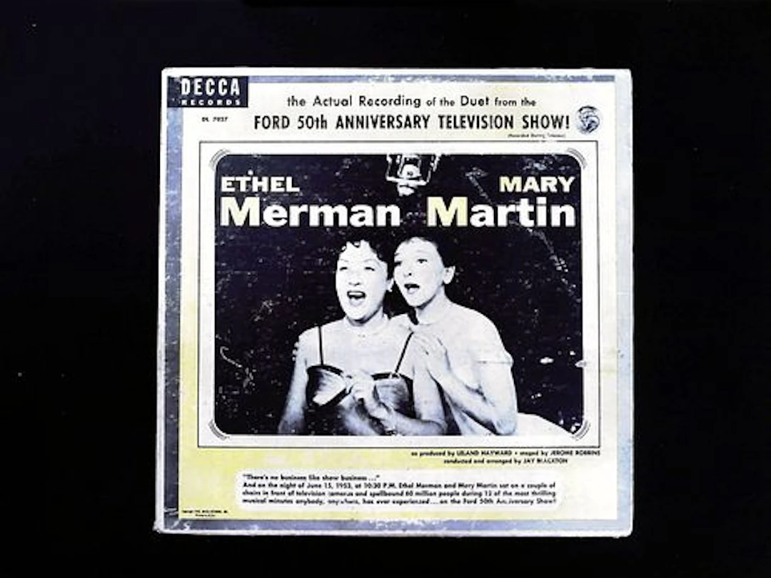 Ethel Merman and Mary Martin Ford 50th Anniversary LP