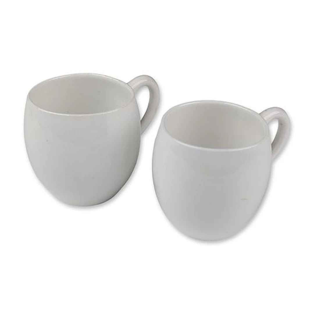 2pc Royal Stafford Cunard Steam Ship Co. Teacups