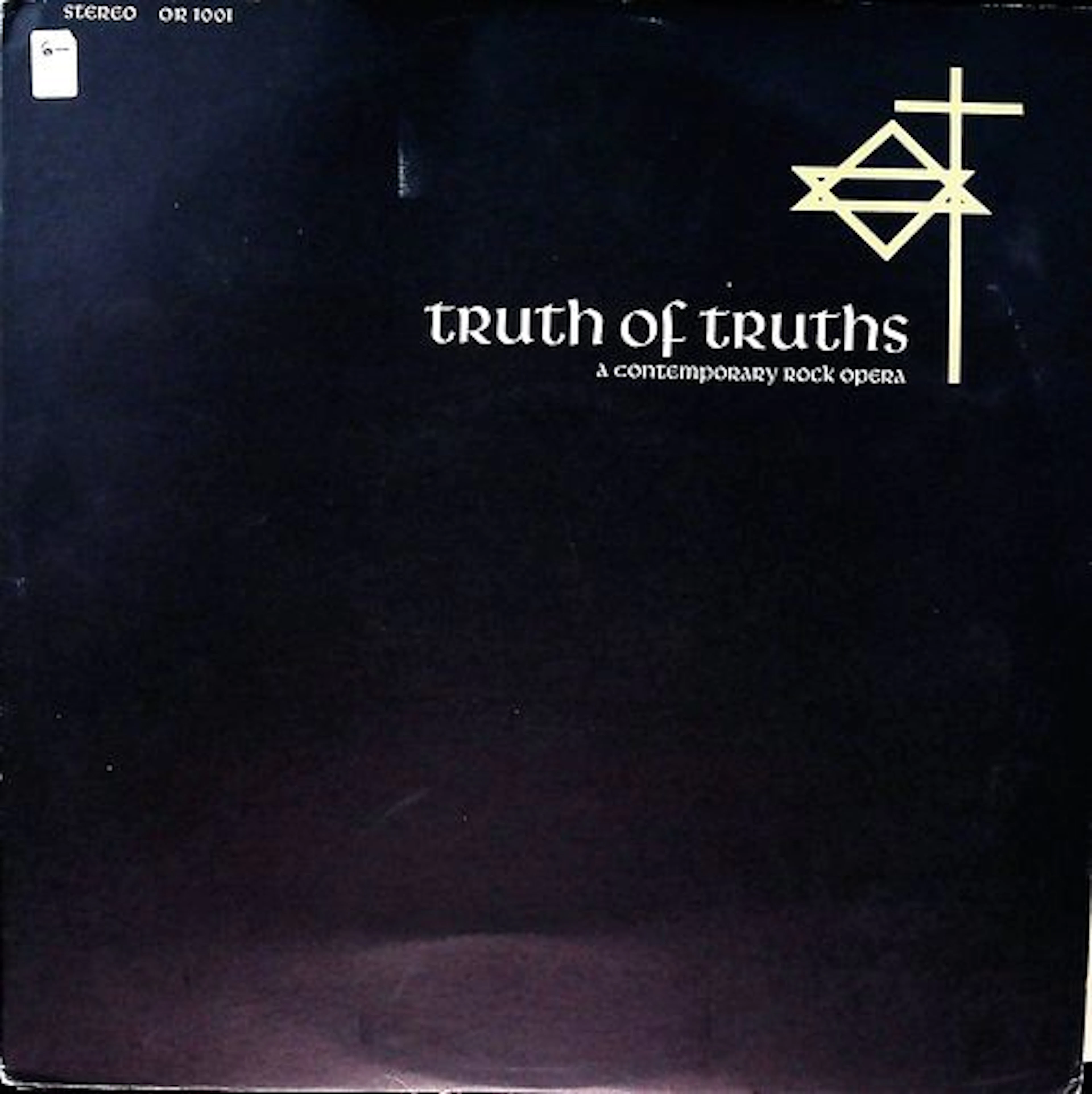 Truth of Truths: A Contemporary Rock Opera Vinyl LP, Oak Records, OR 1001