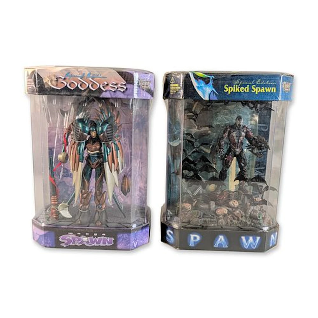 Pair of McFarlane Toys Special Edition Spawn Action Figurines