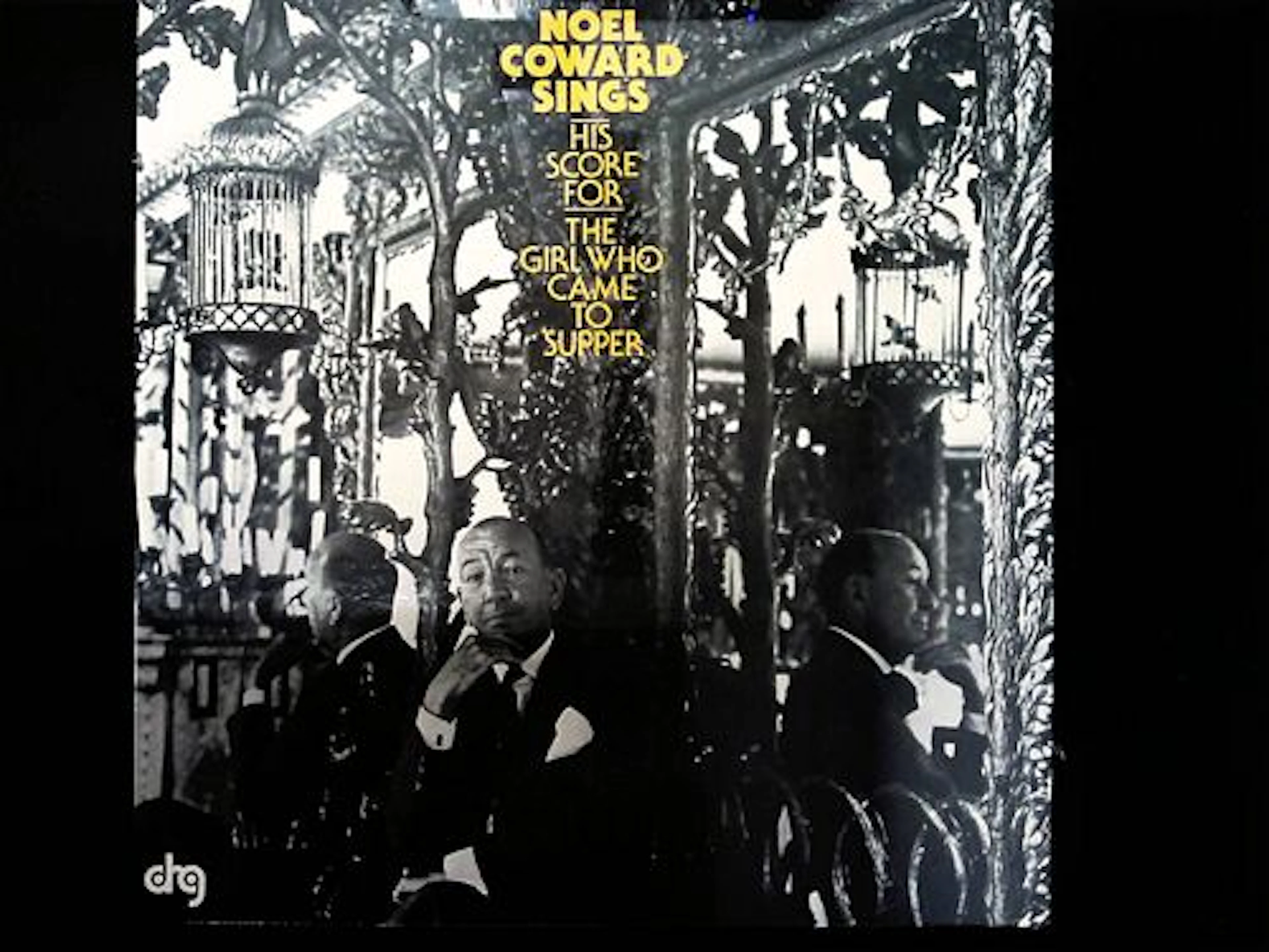 Noel Coward Sings His Score For The Girl Who Came to Supper Vintage LP Record