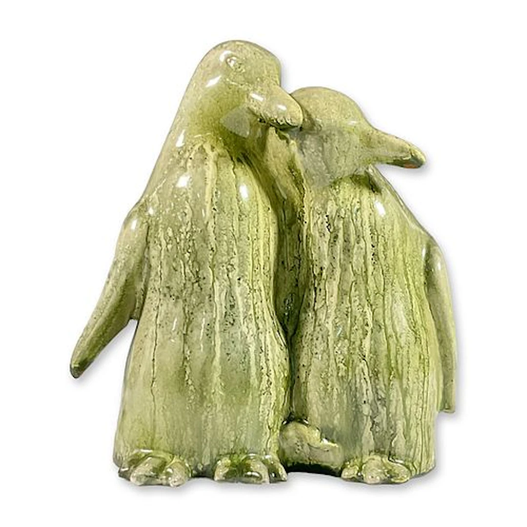 Royal Doulton Experimental Figurine, Penguins HN103