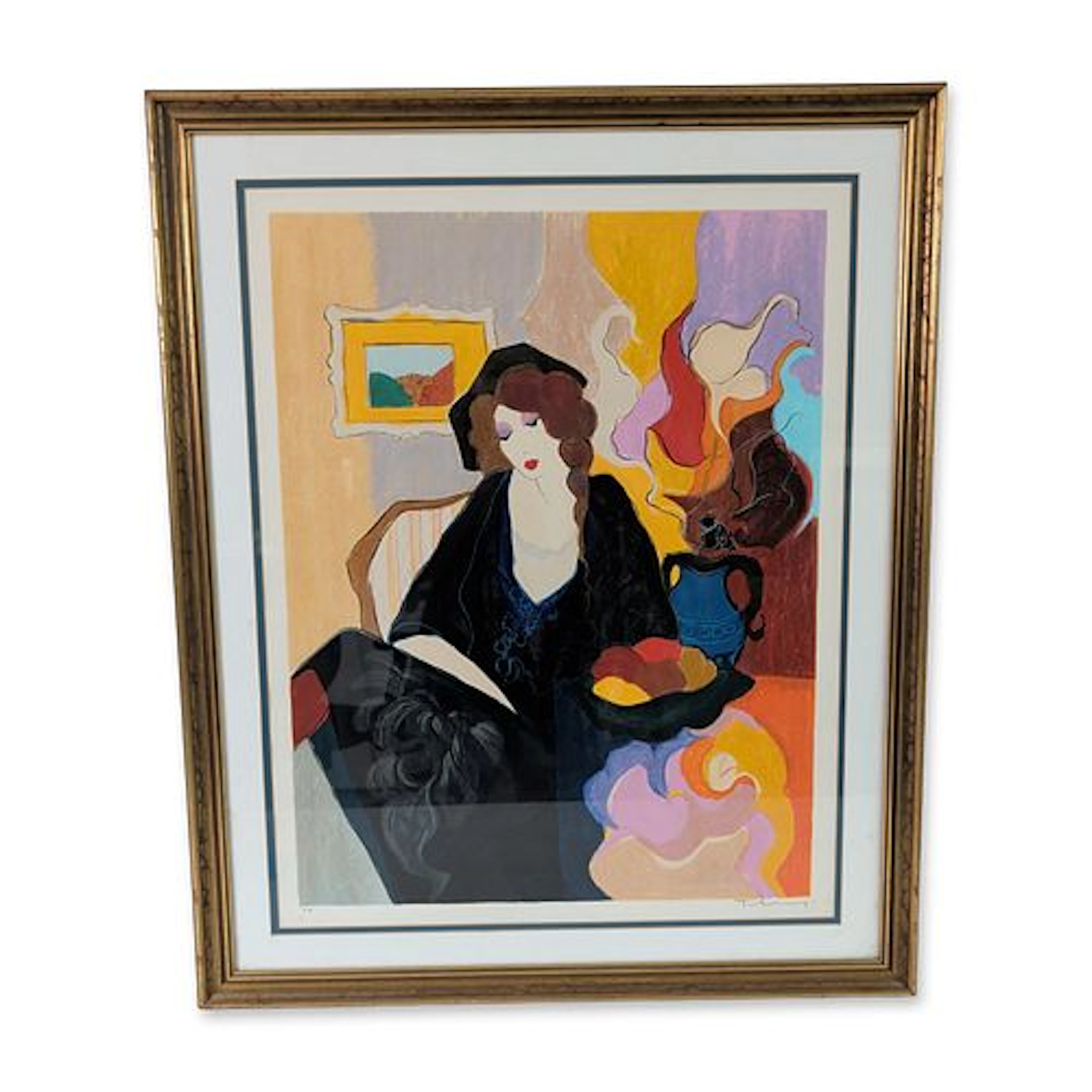 Itzchak Tarkay (Israeli, 1935-2012) Artist Proof Serigraph on Paper