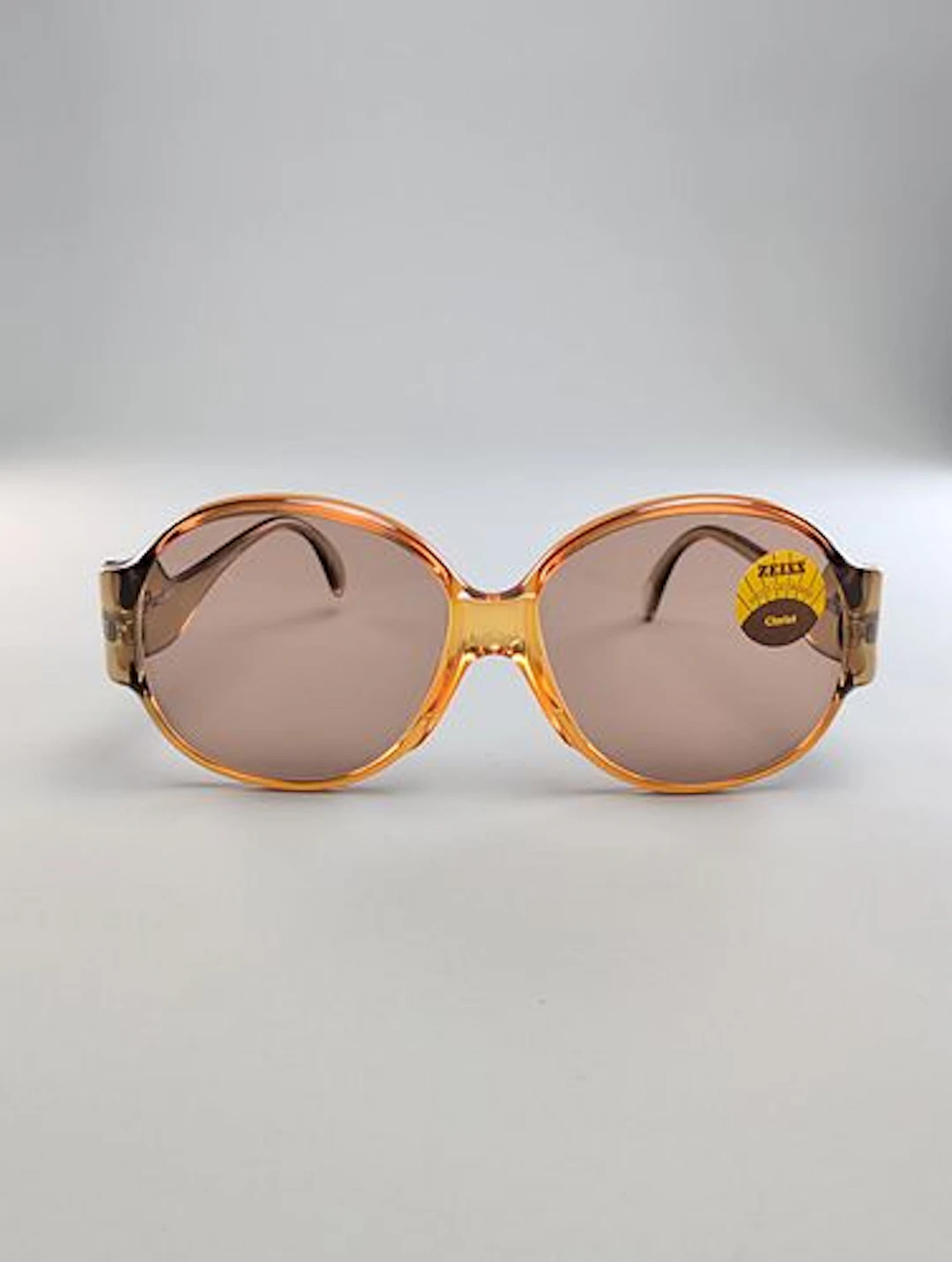 Vintage Marwitz Zeiss West Germany Amber Acetate Sunglasses