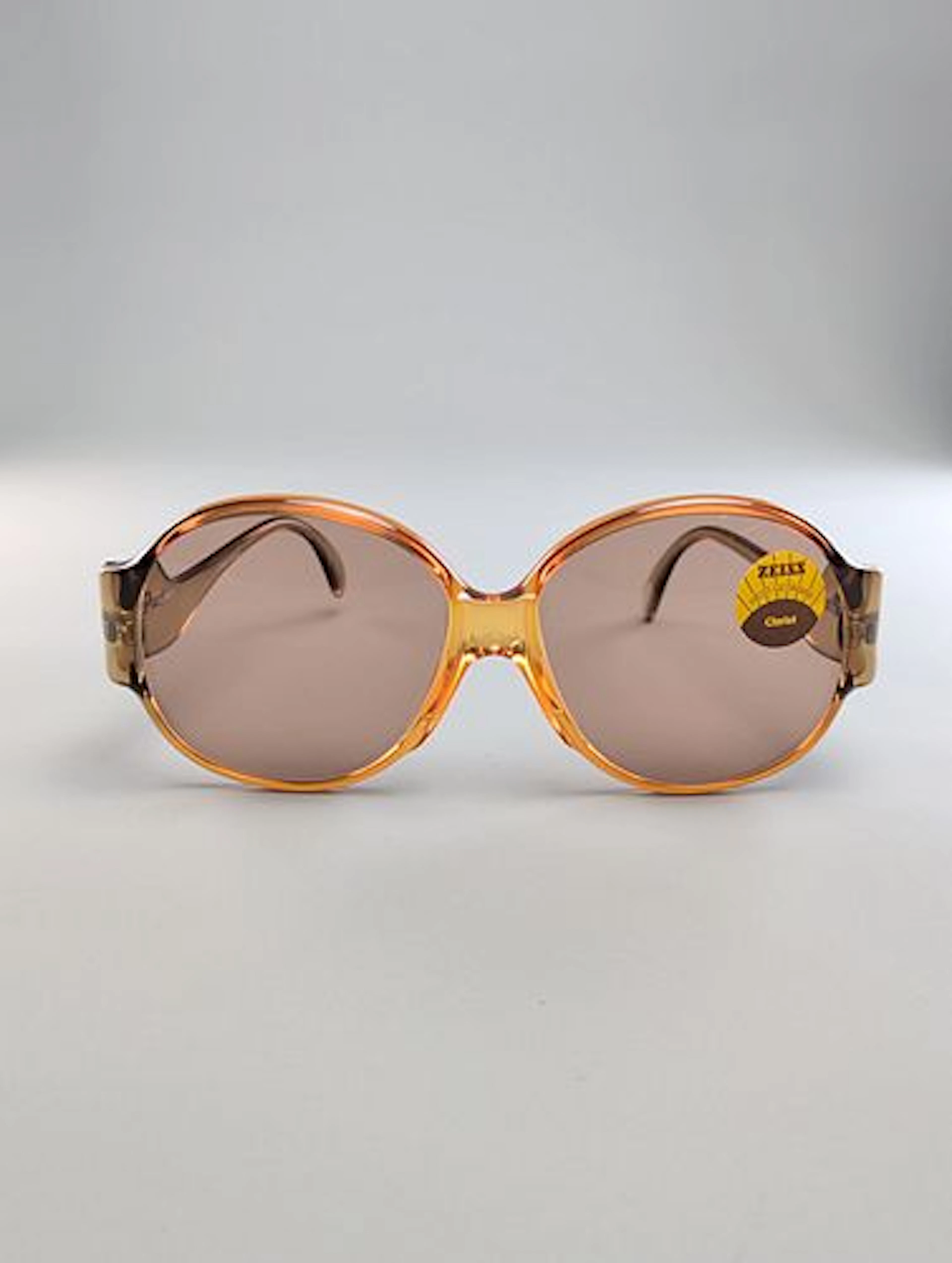 Vintage Marwitz Zeiss West Germany Amber Acetate Sunglasses