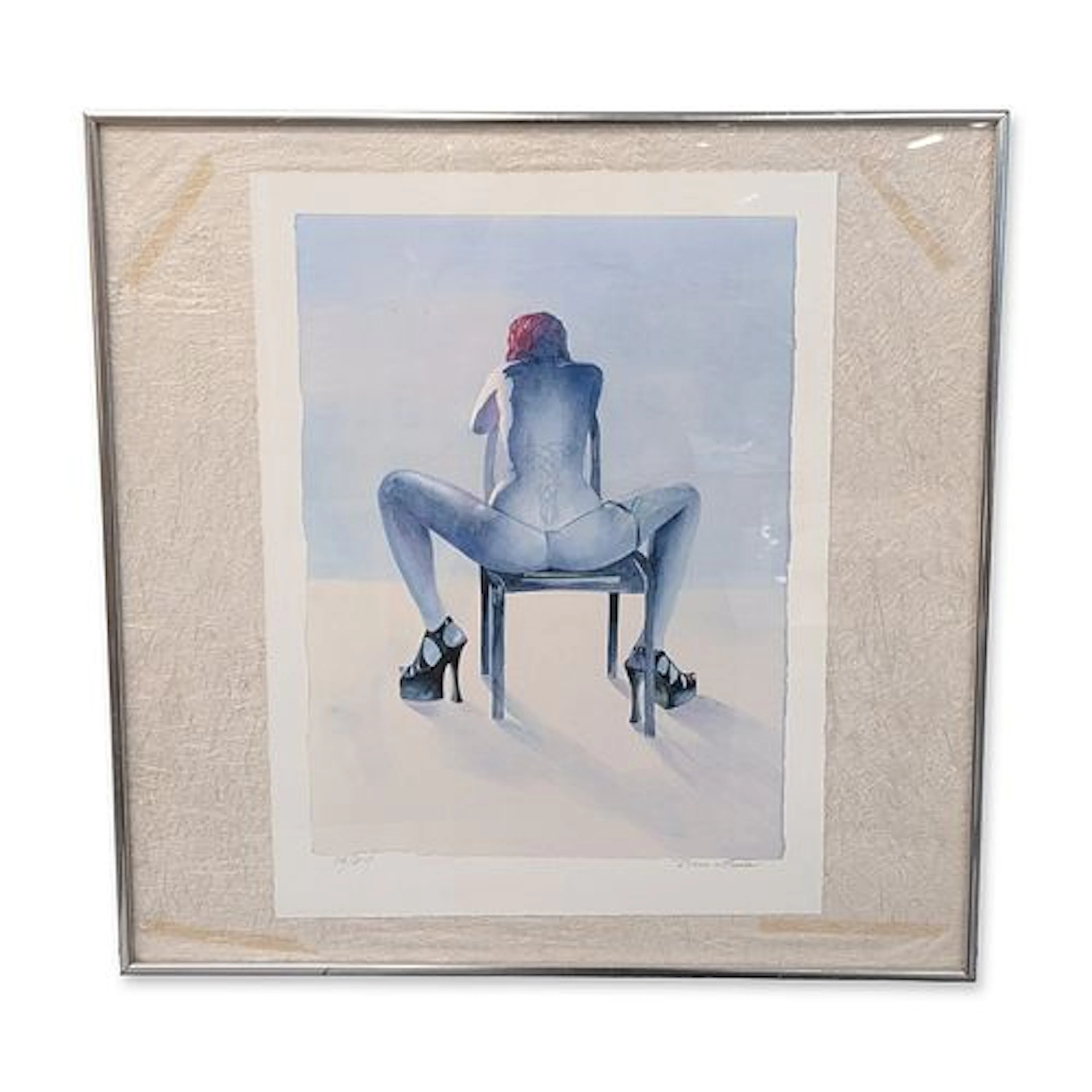 Diana Fava (American 20th-21st century) Giclee on Paper, Someone's