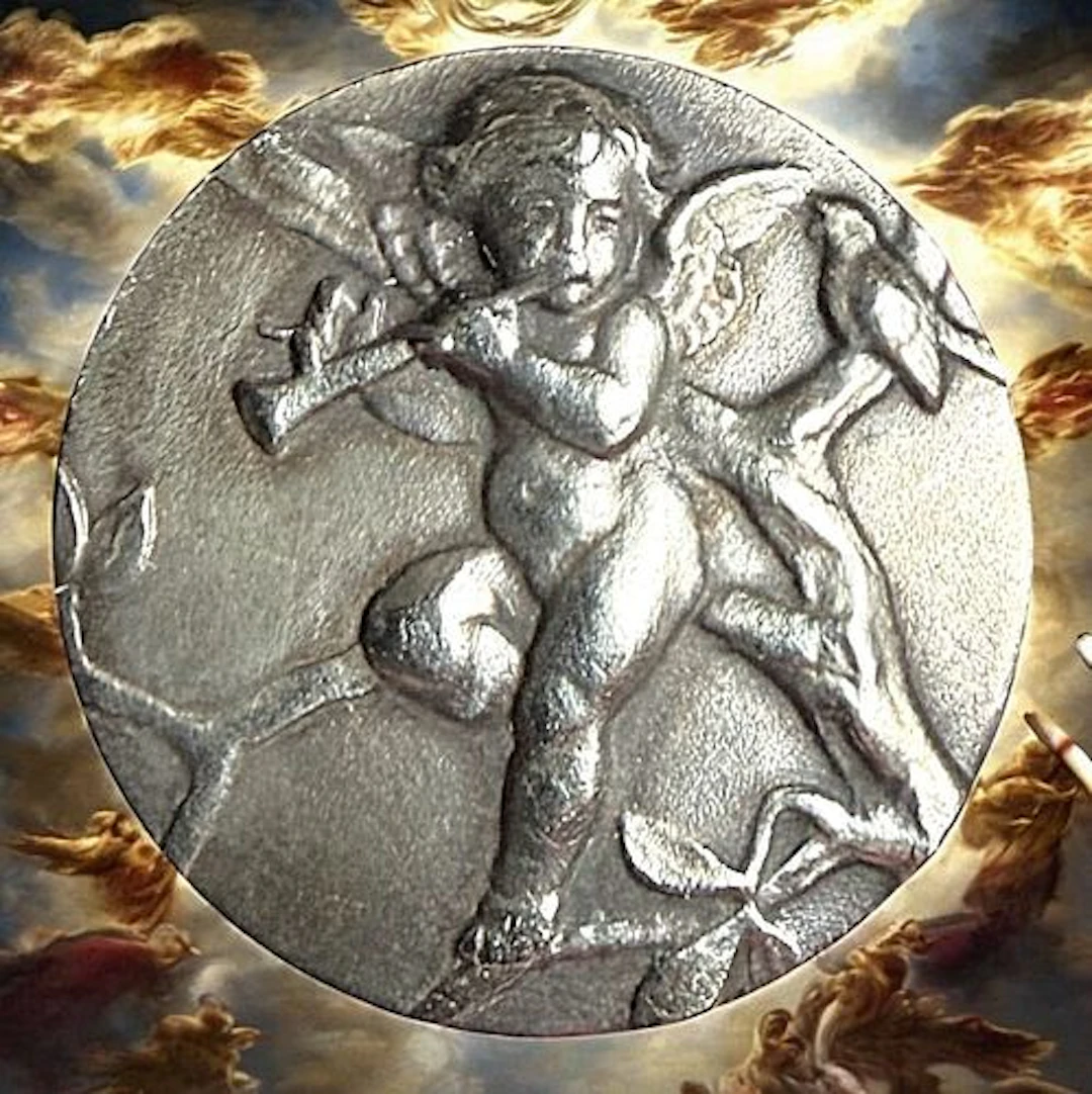 A DIVISION ONE THIRD AVENUE SILVER BUTTON