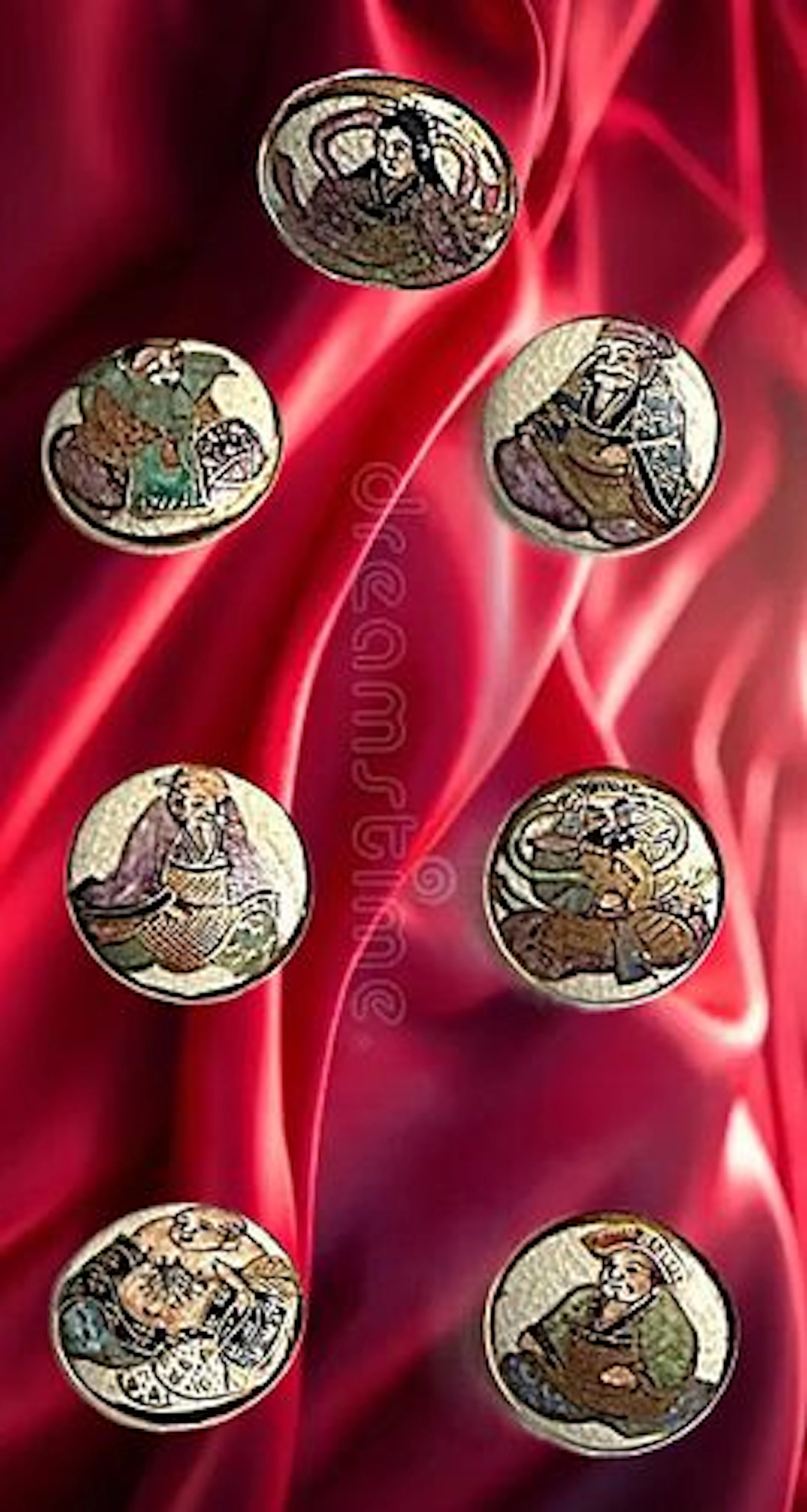 A SET OF DIVISION THREE JAPANESE SATSMA BUTTONS