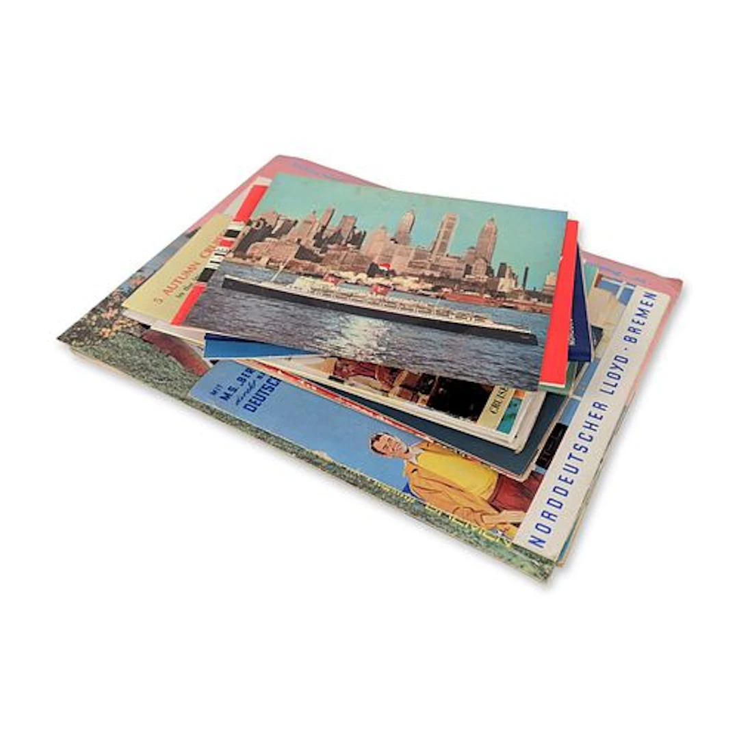 Collection of North German Lloyd and Hamburg-American Line Ephemera