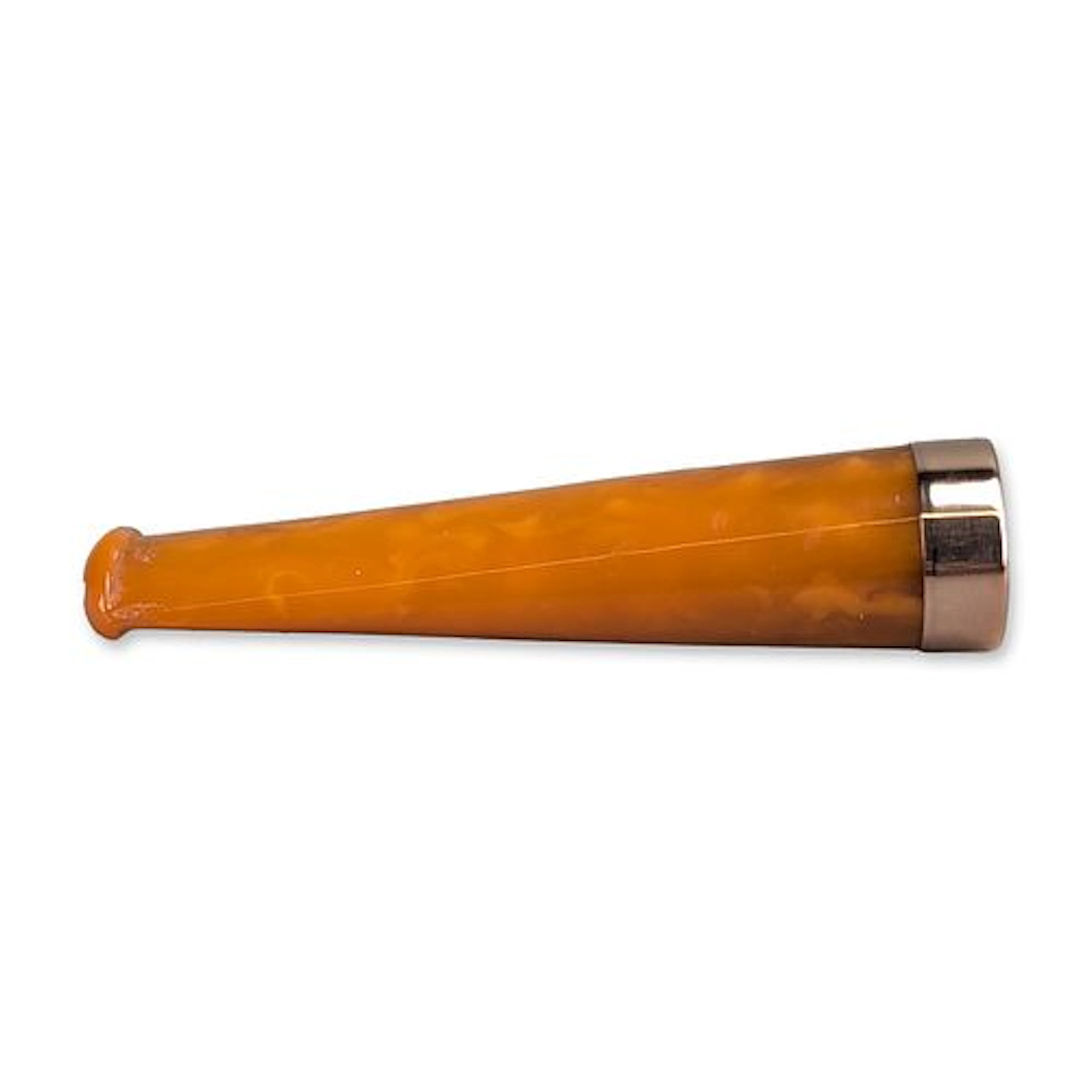 Butterscotch Bakelite and 15K Rose Gold Cigarette Holder