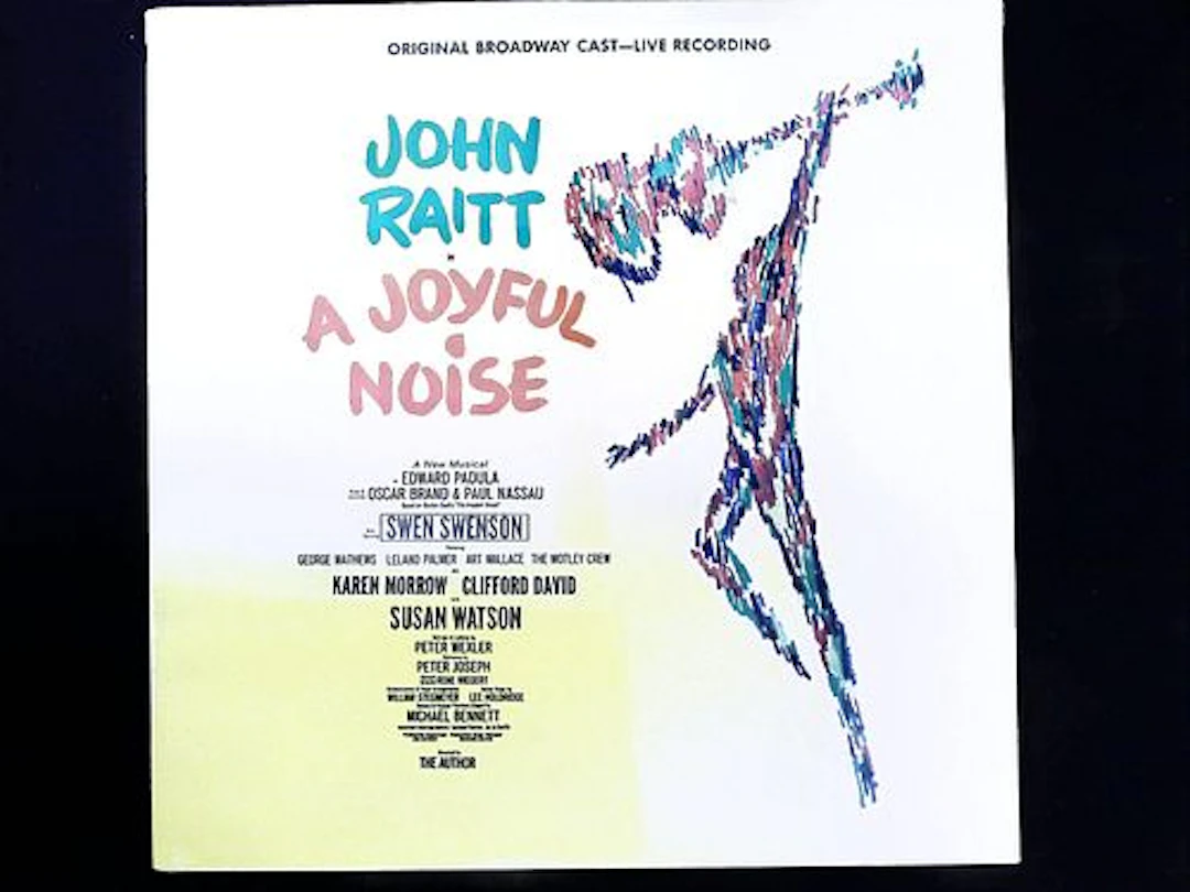 Original Broadway Cast LP Record, John Raitt in A Joyful Noise