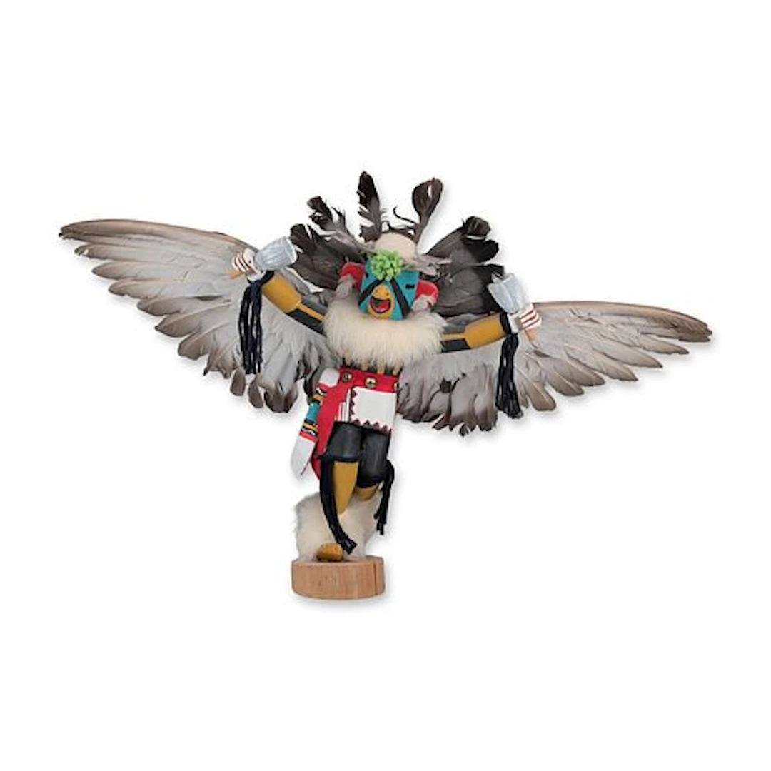 Vintage 1982 Navajo Eagle Dancer Kachina Doll