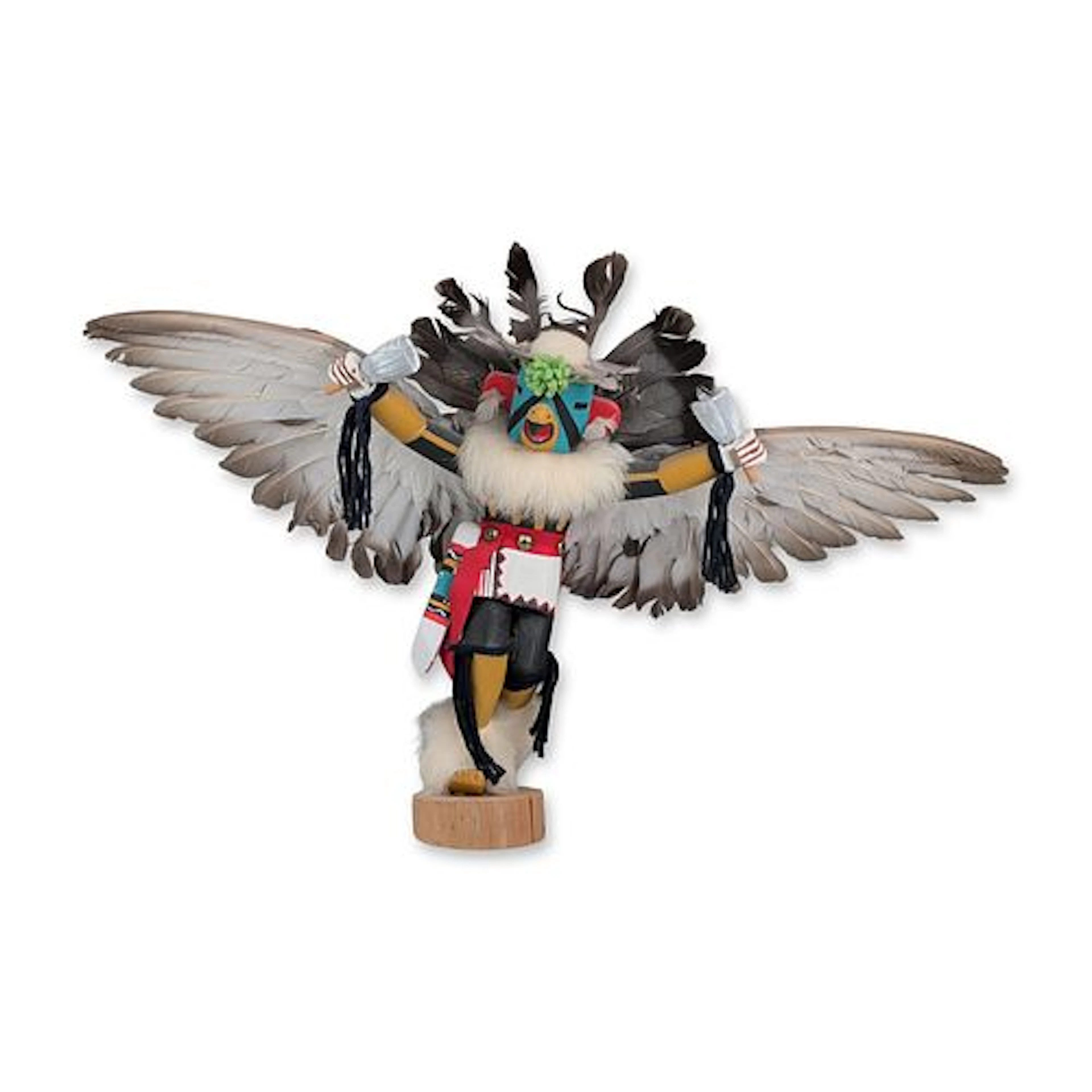 Vintage 1982 Navajo Eagle Dancer Kachina Doll