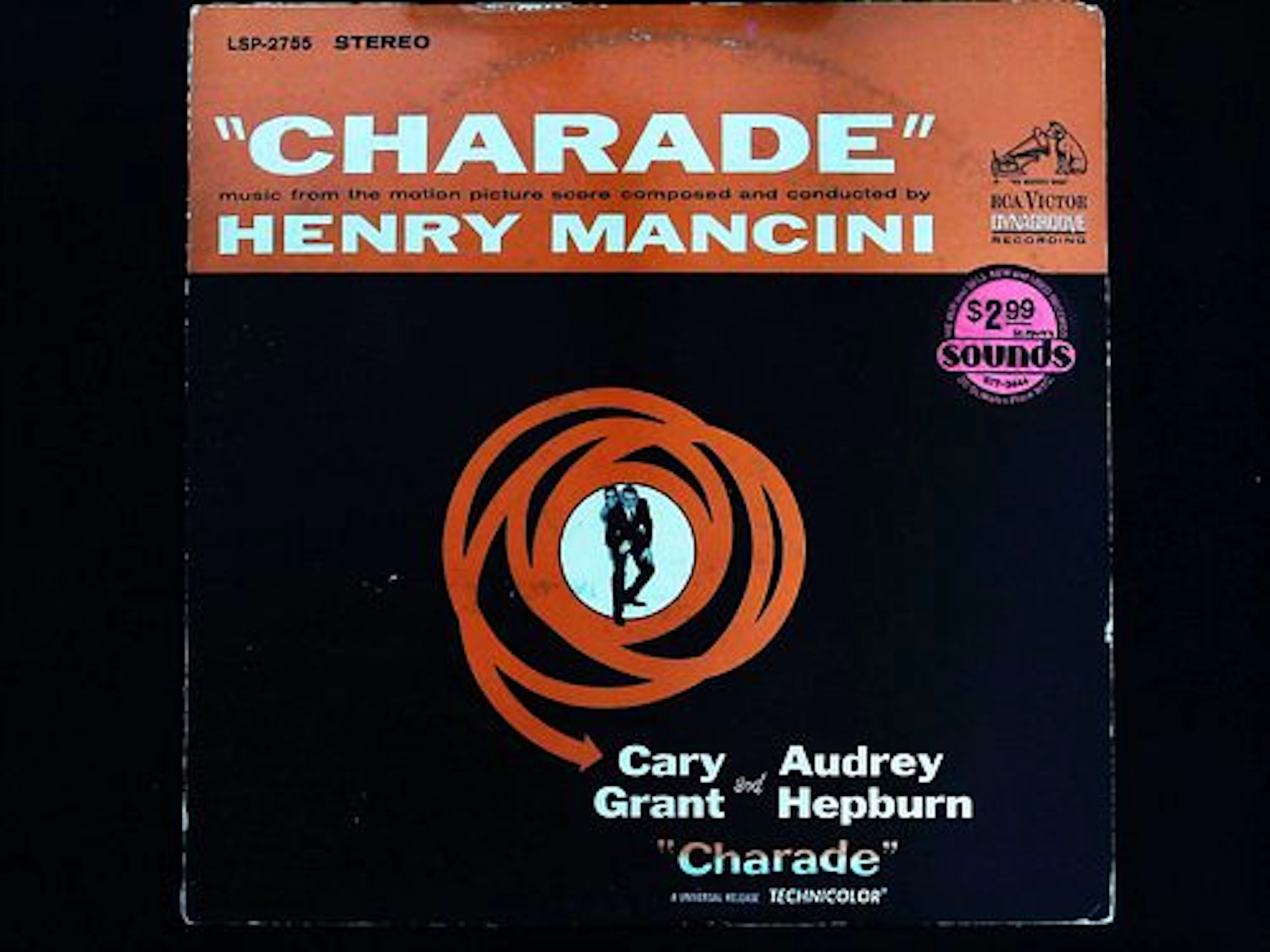 Henry Mancini Charade Original Soundtrack Vinyl LP LSP-2755