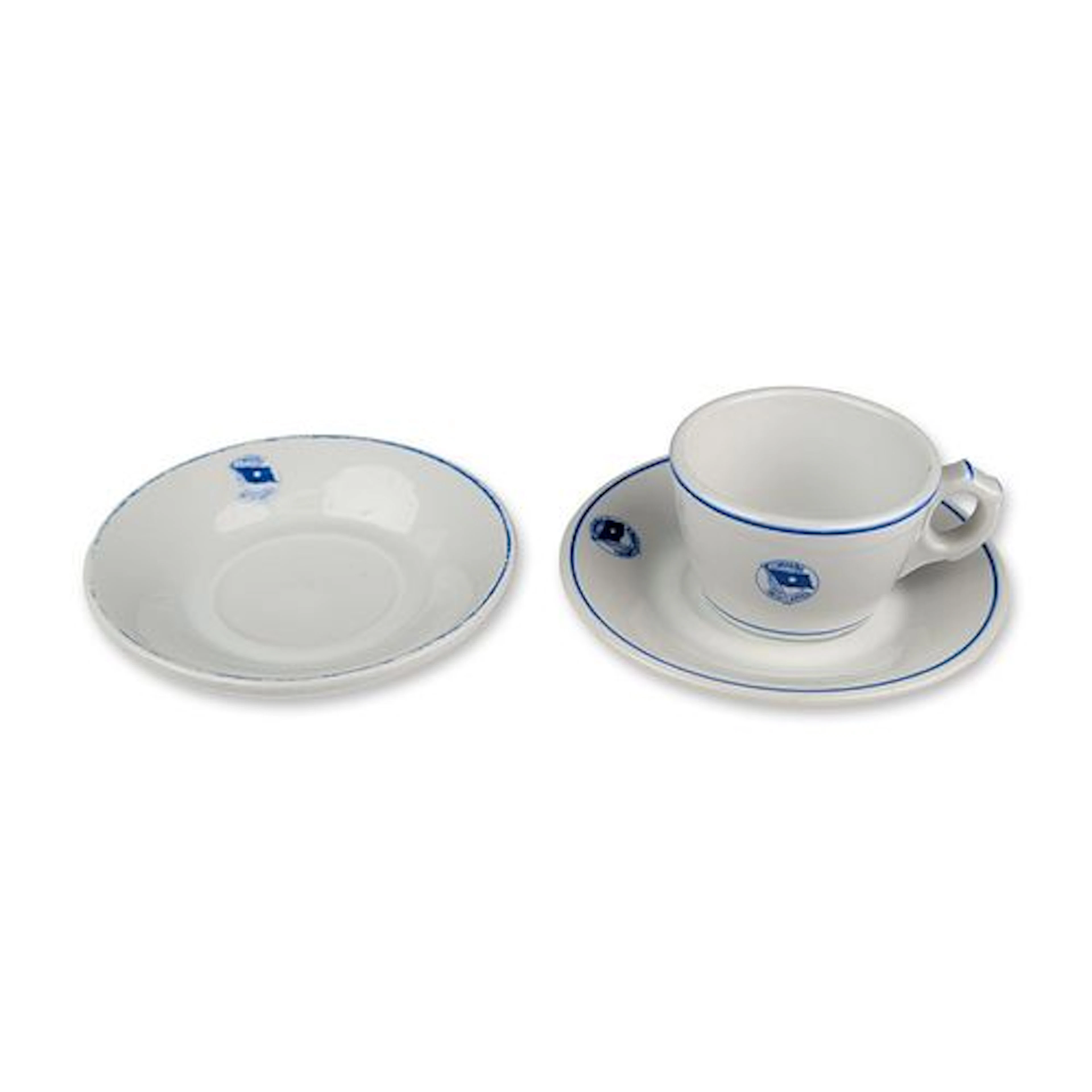 3pc Alvarez and Santa Clara Transatlantic Company Spanish Porcelain