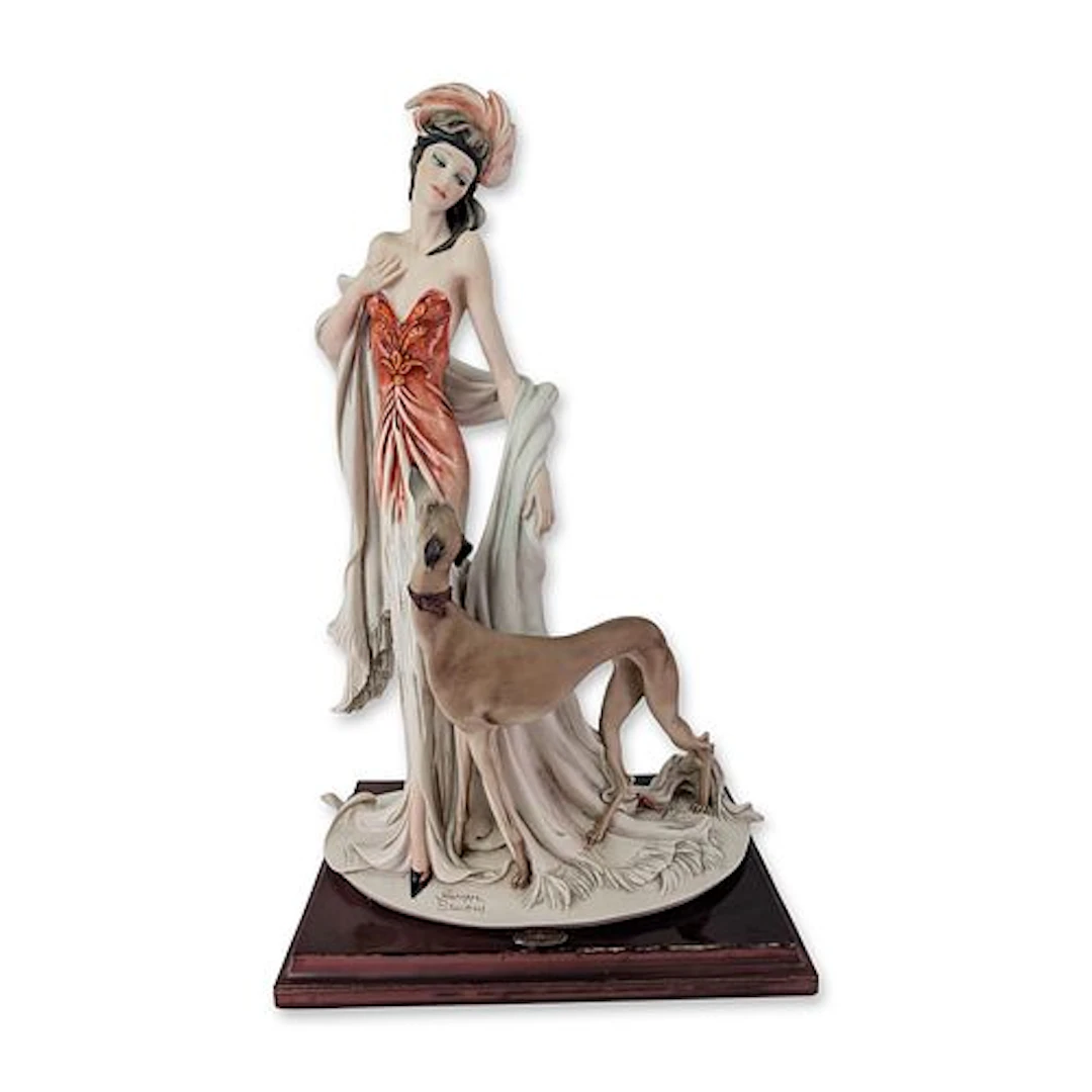 Giuseppe Armani Florence Art Deco Style Beauties Cold-Cast Porcelain