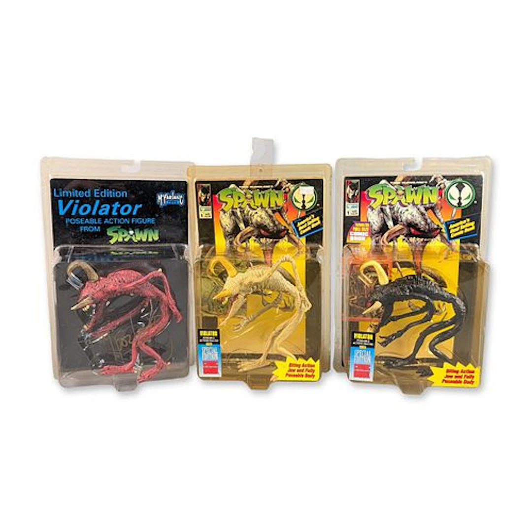 3pc McFarlane Toys Spawn Violator Action Figurines