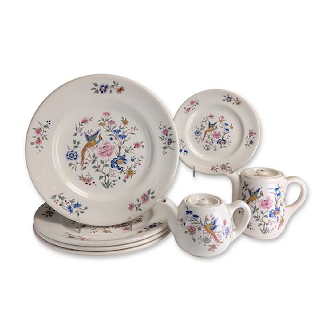 9pc Royal Doulton for Furness Bermuda Line Ceramic Tableware