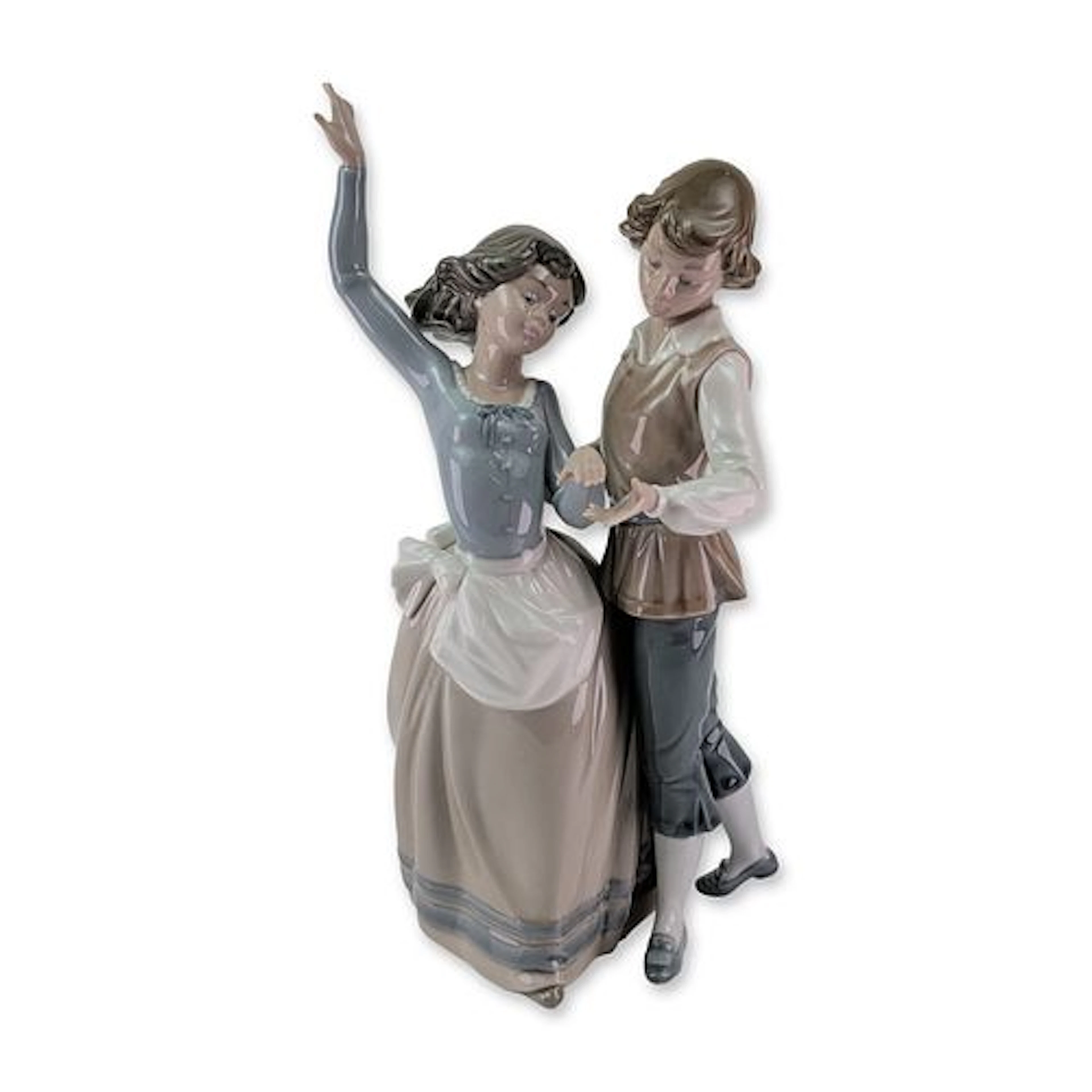 Lladro Porcelain Figurine, Folk Dancing 01005256