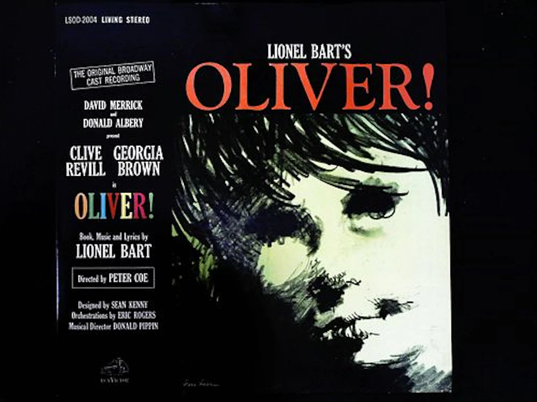 Lionel Bart's Oliver! Original Broadway Cast Recording LP RCA Victor