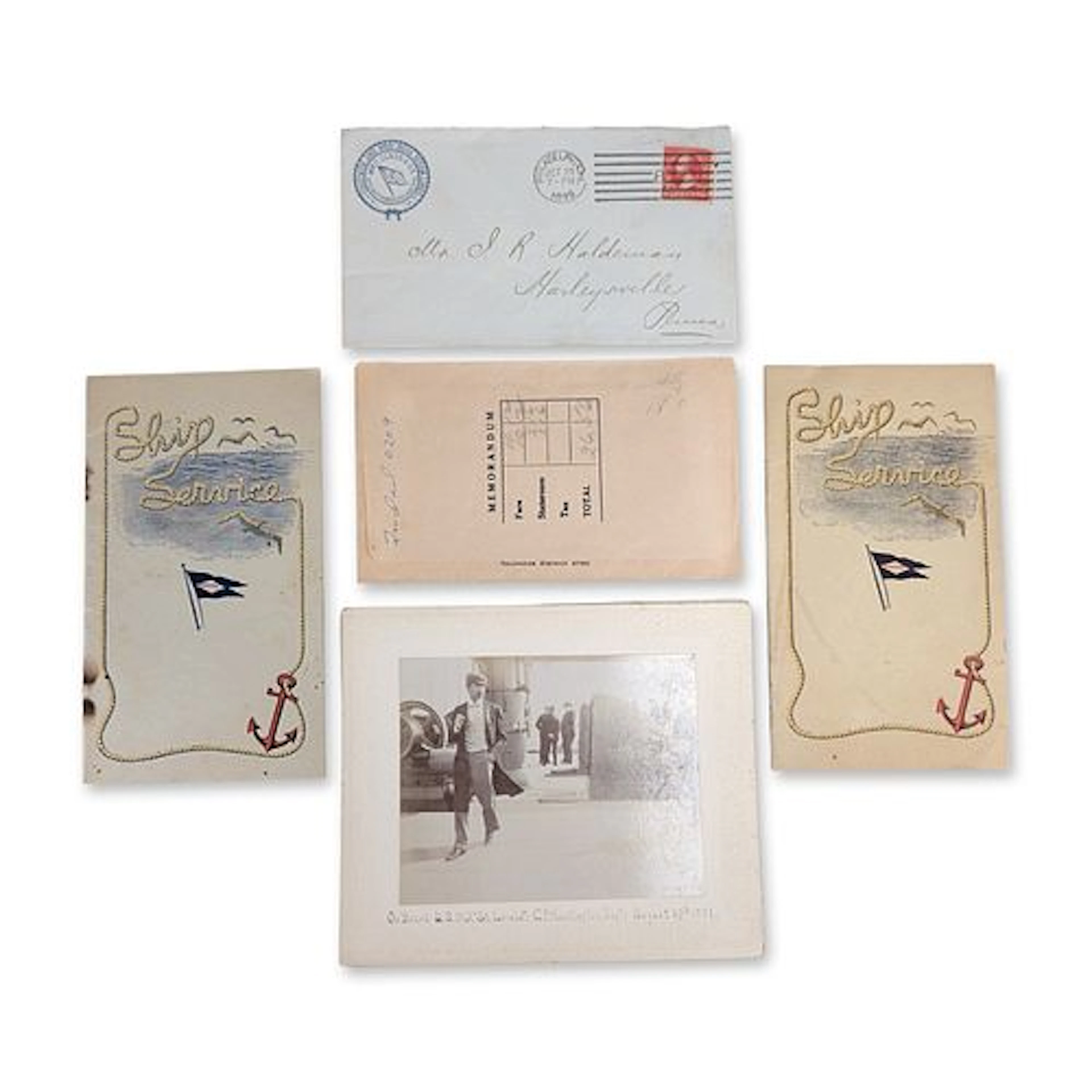 Collection of American Maritime and Historical Ephemera