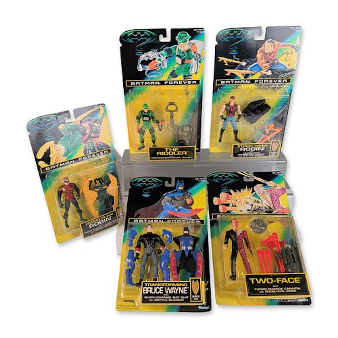 5pc Kenner Batman Forever Action Figures