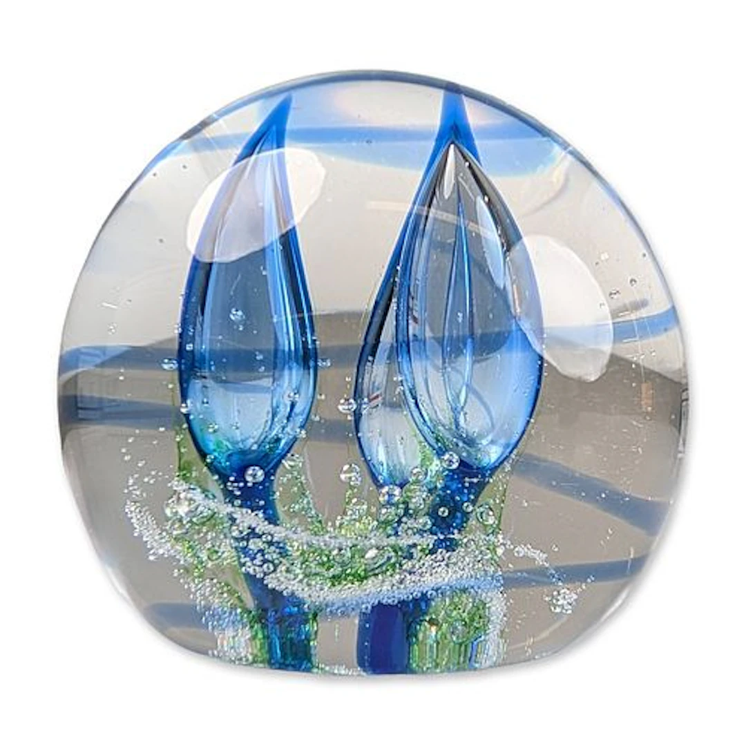 Caithness Scotland Art Glass Paperweight by Colin Terris, Confusion