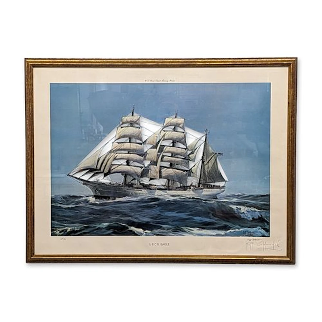 Kipp Soldwedel (American, 1913-1999) Offset Lithograph on Paper, At