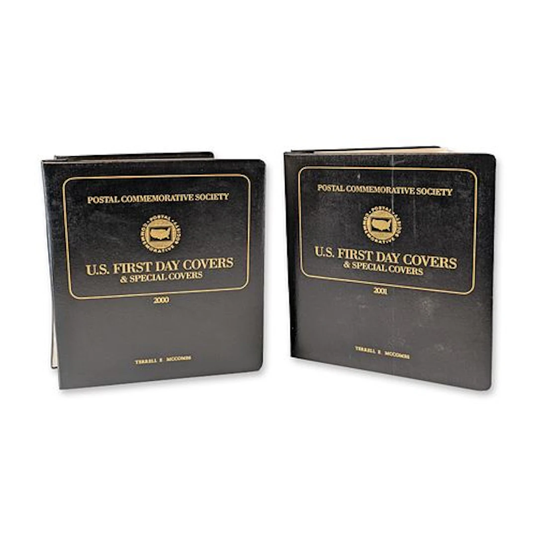 2pc 2000 and 2001 US First Day Covers Postal Commemorative Society Collection