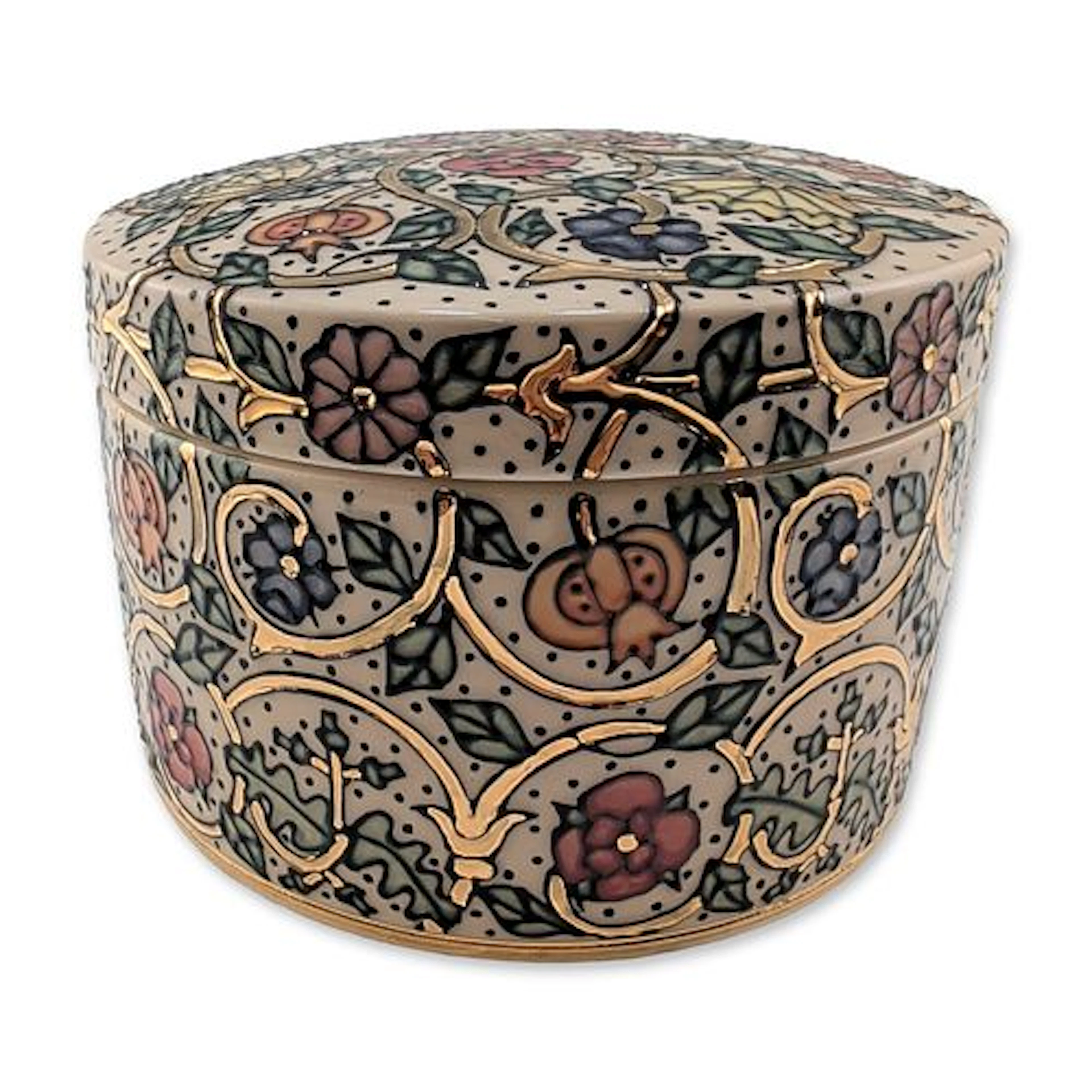 Dennis Chinaworks by Sally Tuffin Art Nouveau Lidded Box