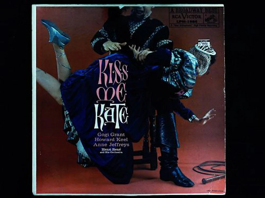 RCA Victor Cole Porter Kiss Me Kate Studio Cast Recording LPM-1984