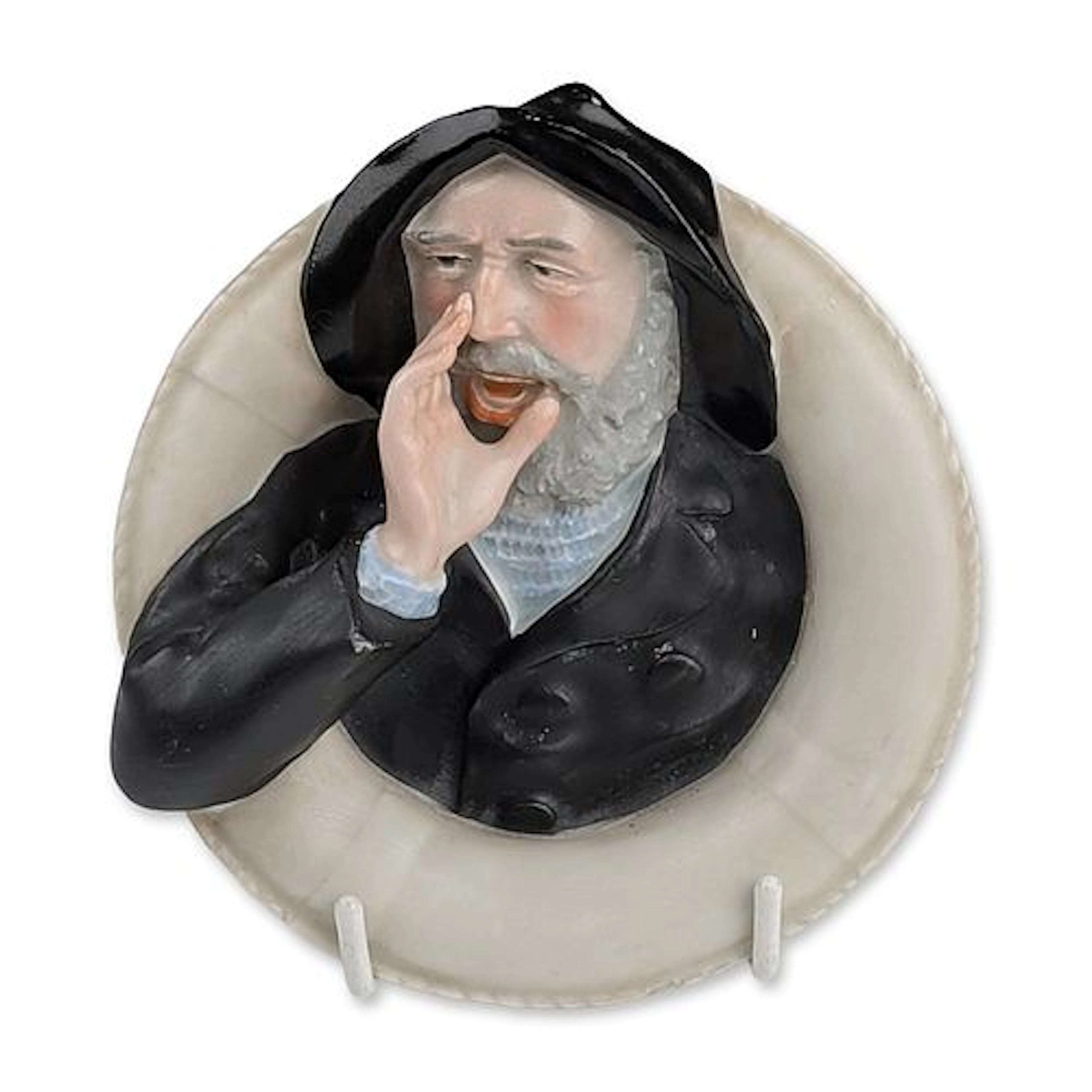 Porcelain Sea Captain Display Plaque
