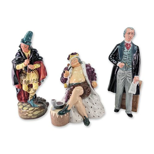 Group of 3 Royal Doulton Porcelain Figurines