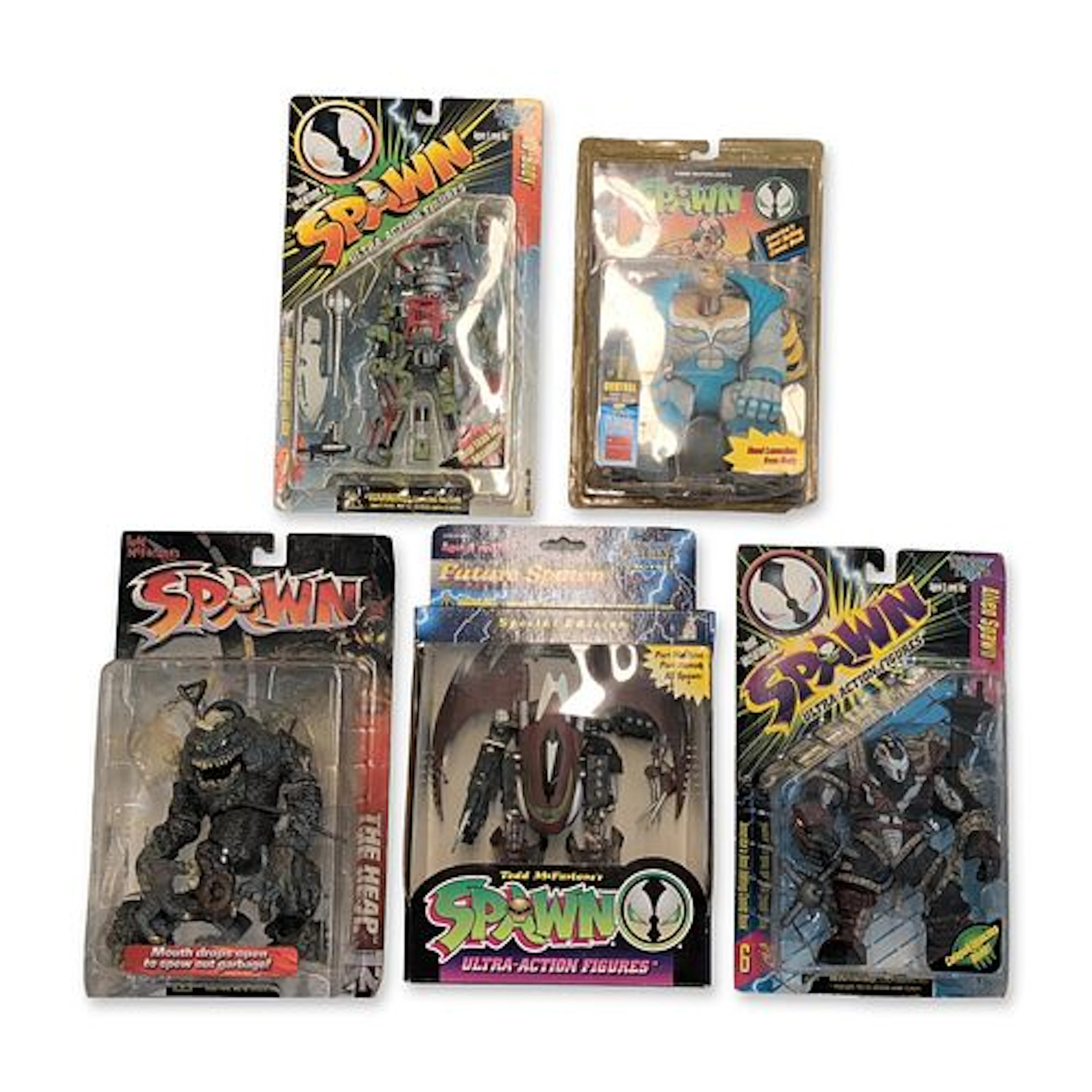5pc McFarlane Toys Spawn Action Figures