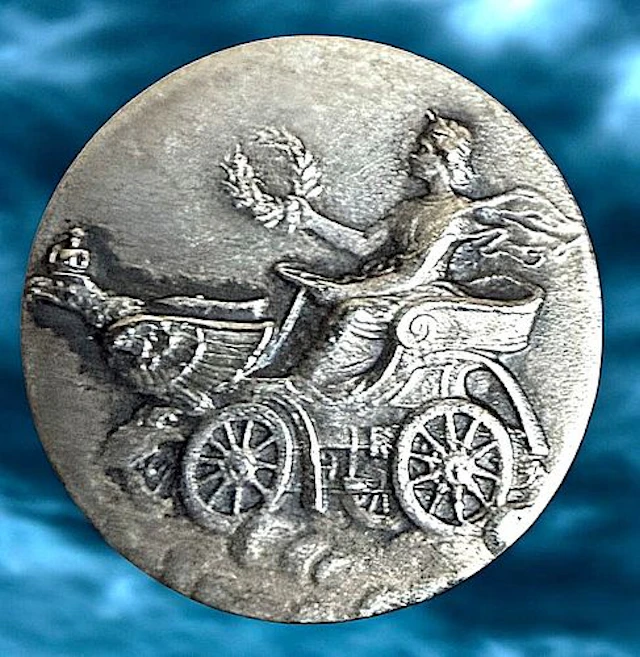 A DIVISION ONE THIRD AVENUE SILVER BUTTON