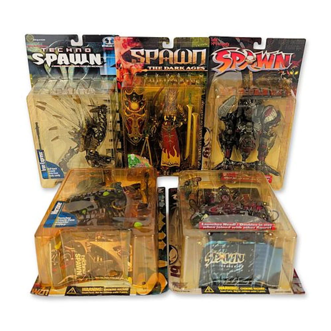 5pc McFarlane Toys Spawn Action Figurines
