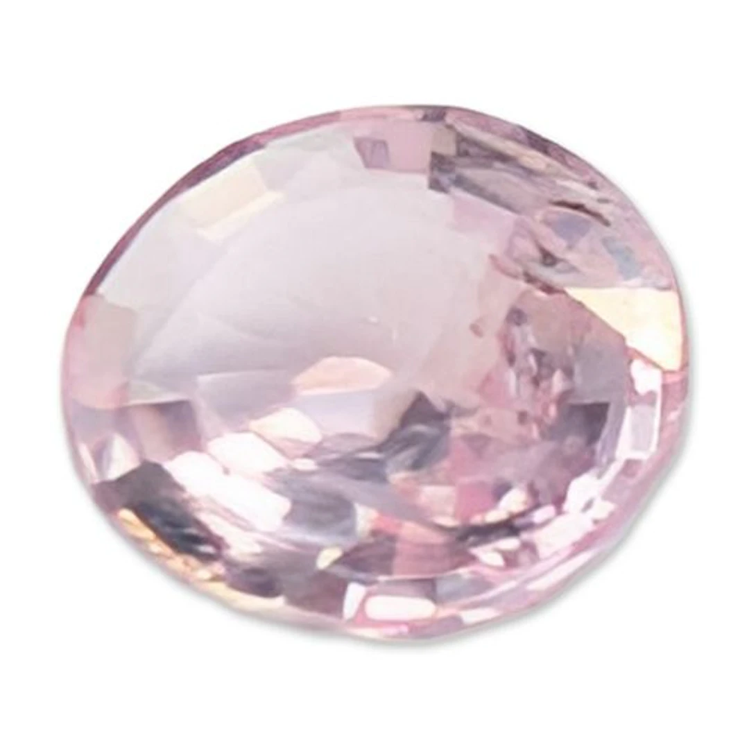 Oval Mixed Cut Pale Pink Morganite Gemstone