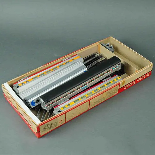 K-Line O Gauge Passenger Train Car Collection with Remote Switch and ...