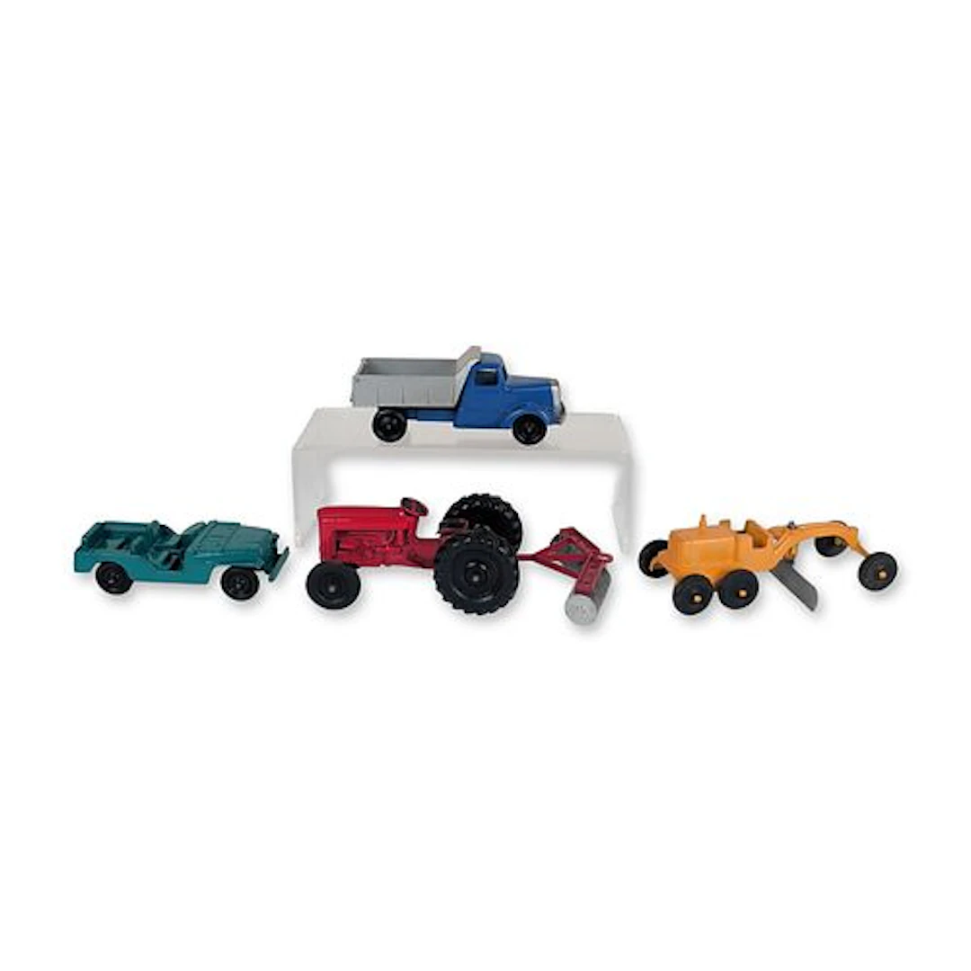 Group of Five Vintage Tootsietoy Die-Cast Vehicles