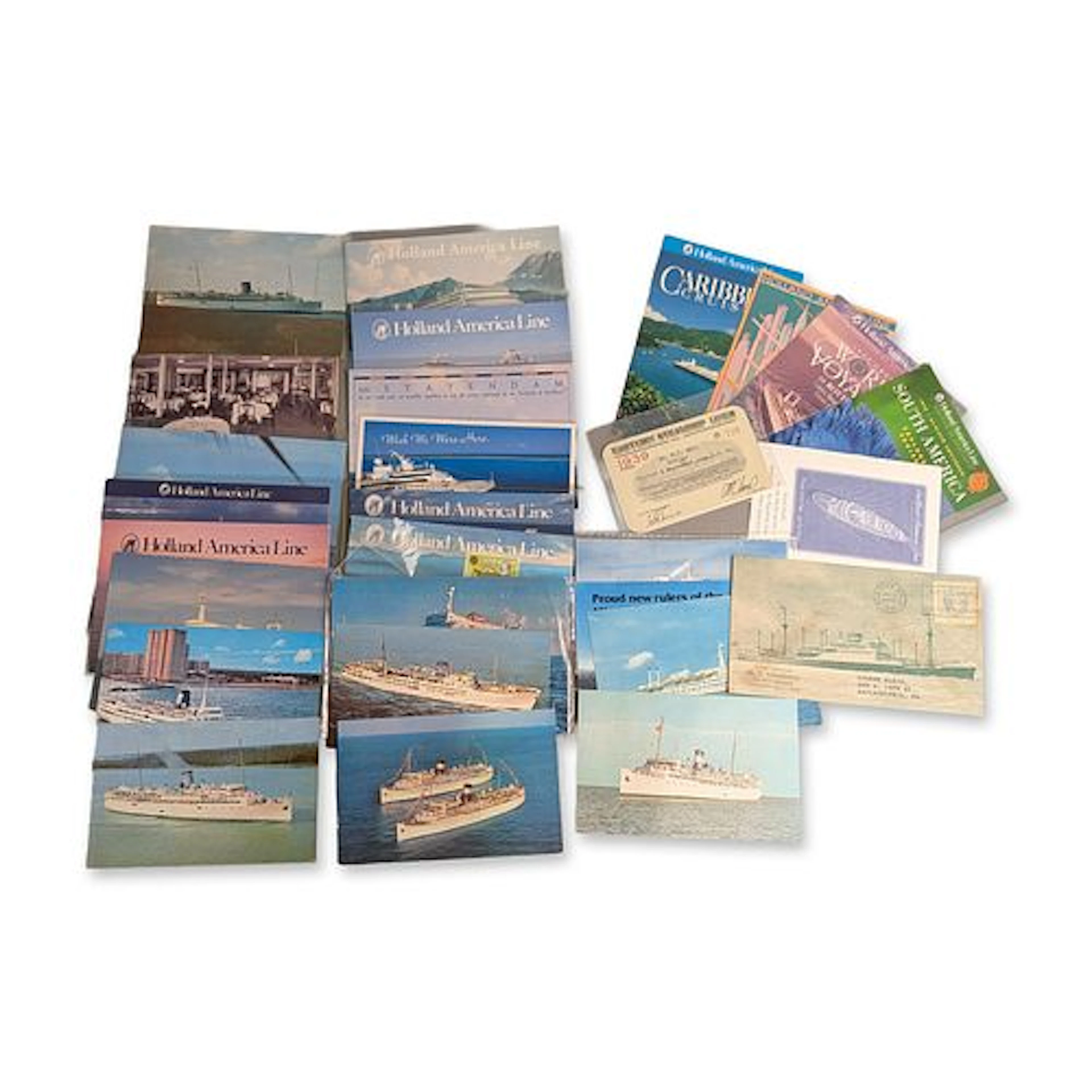 Collection of Holland America Line Maritime Ephemera