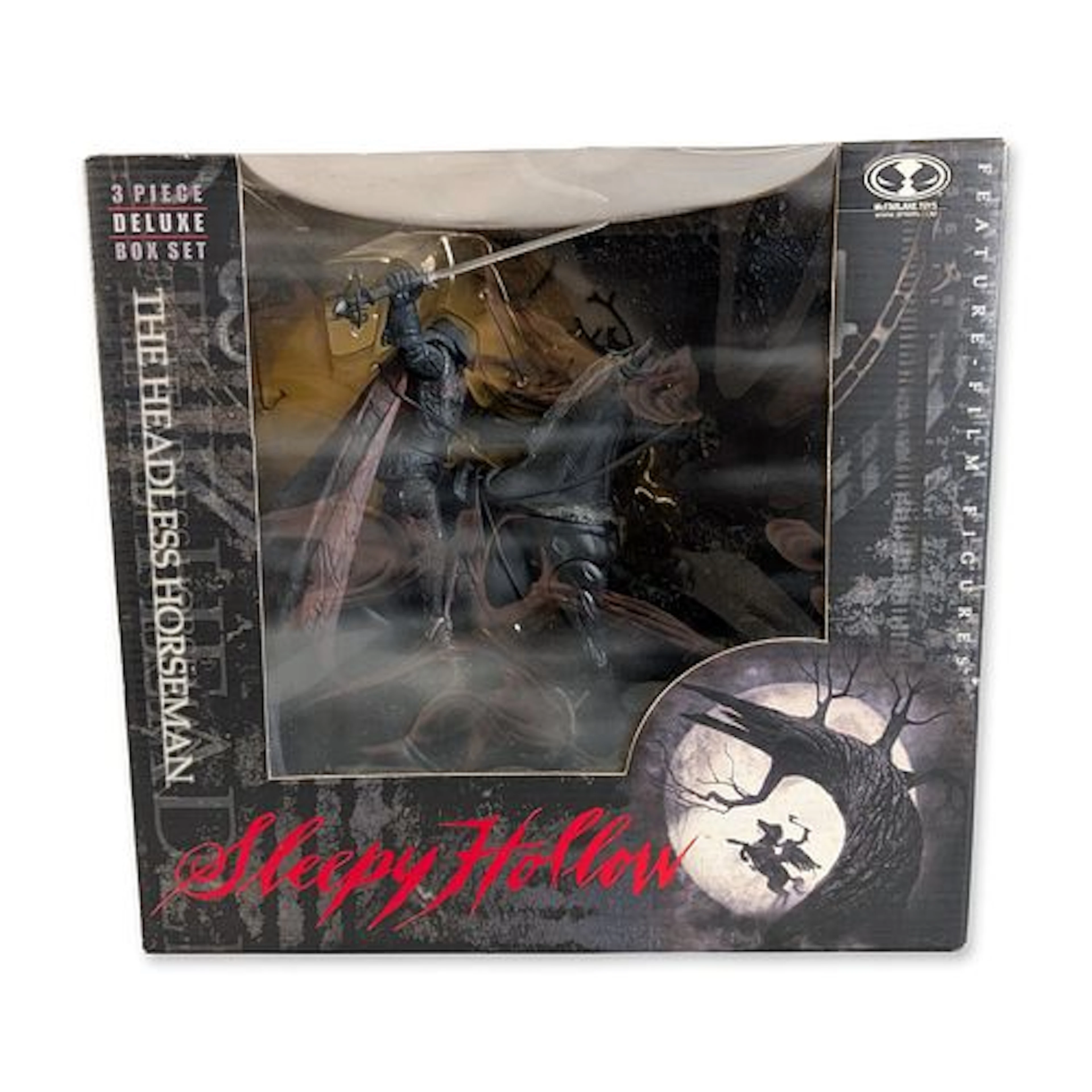 McFarlane Toys 3-Pc Sleepy Hollow The Headless Horseman Deluxe Box Set