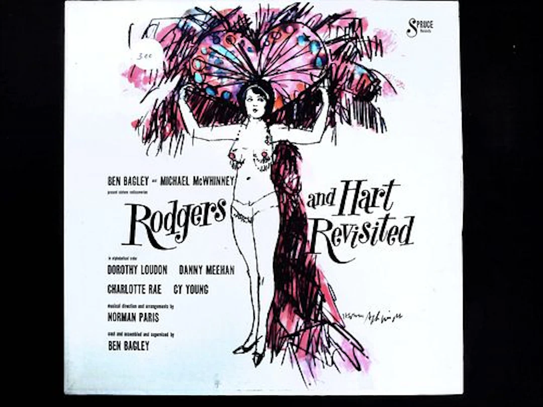 Ben Bagley's Rodgers and Hart Revisited LP, Spruce Records, Dorothy Loudon