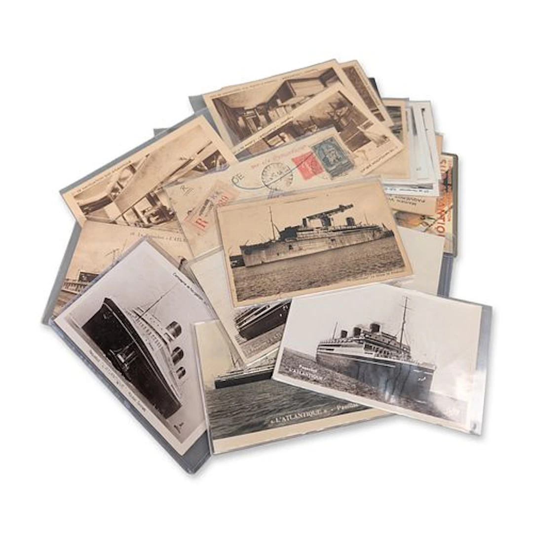 Collection of French Maritime Postcards and Postal Covers