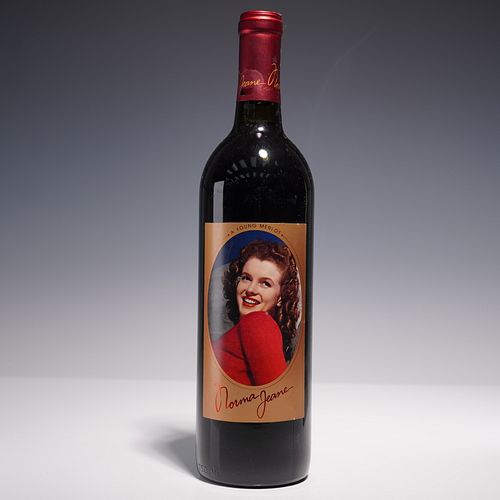1999 Norma Jeane A Young California Merlot 750ml Wine Bottle
