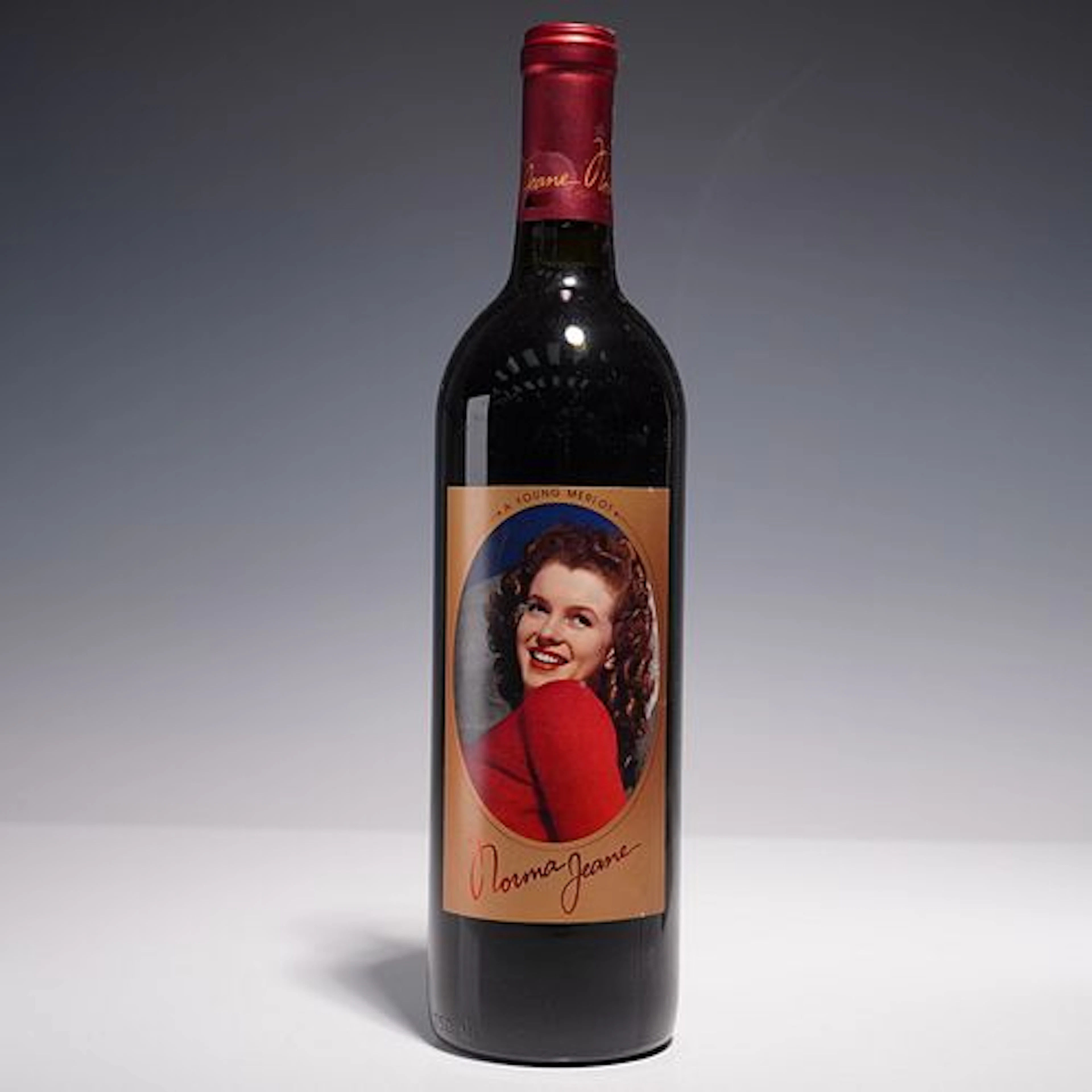 1999 Norma Jeane A Young California Merlot 750ml Wine Bottle