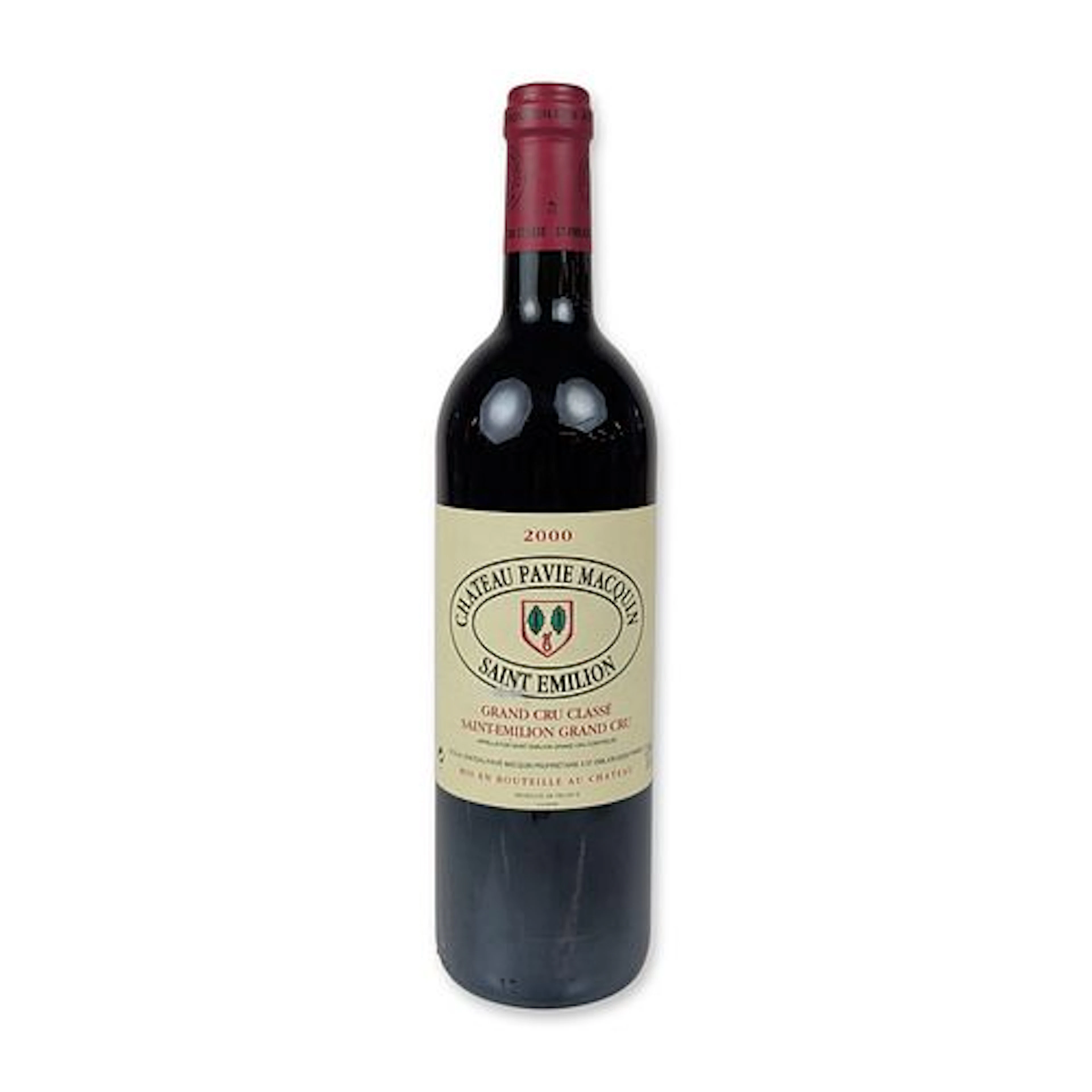 Chateau Pavie Macquin Saint-Emilion Grand Cru Classe Red Wine 2000 750ml
