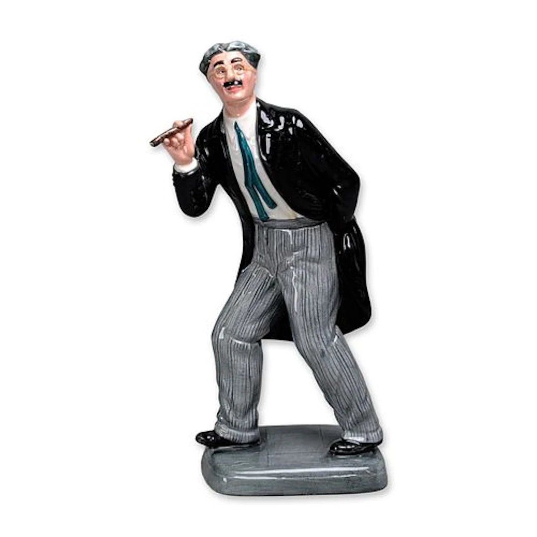 Royal Doulton Entertainers Series Porcelain Figurine, Groucho Marx HN2777