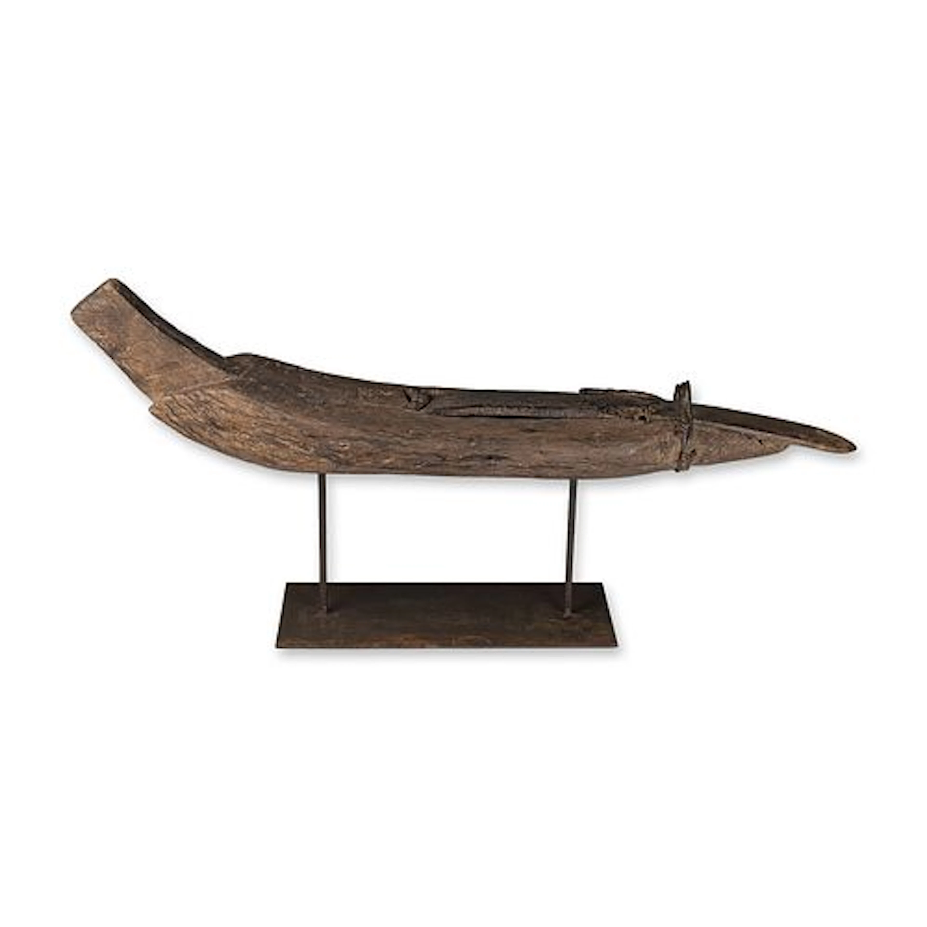 Iatmul Style Carved Wood Slit Gong, Papua New Guinea