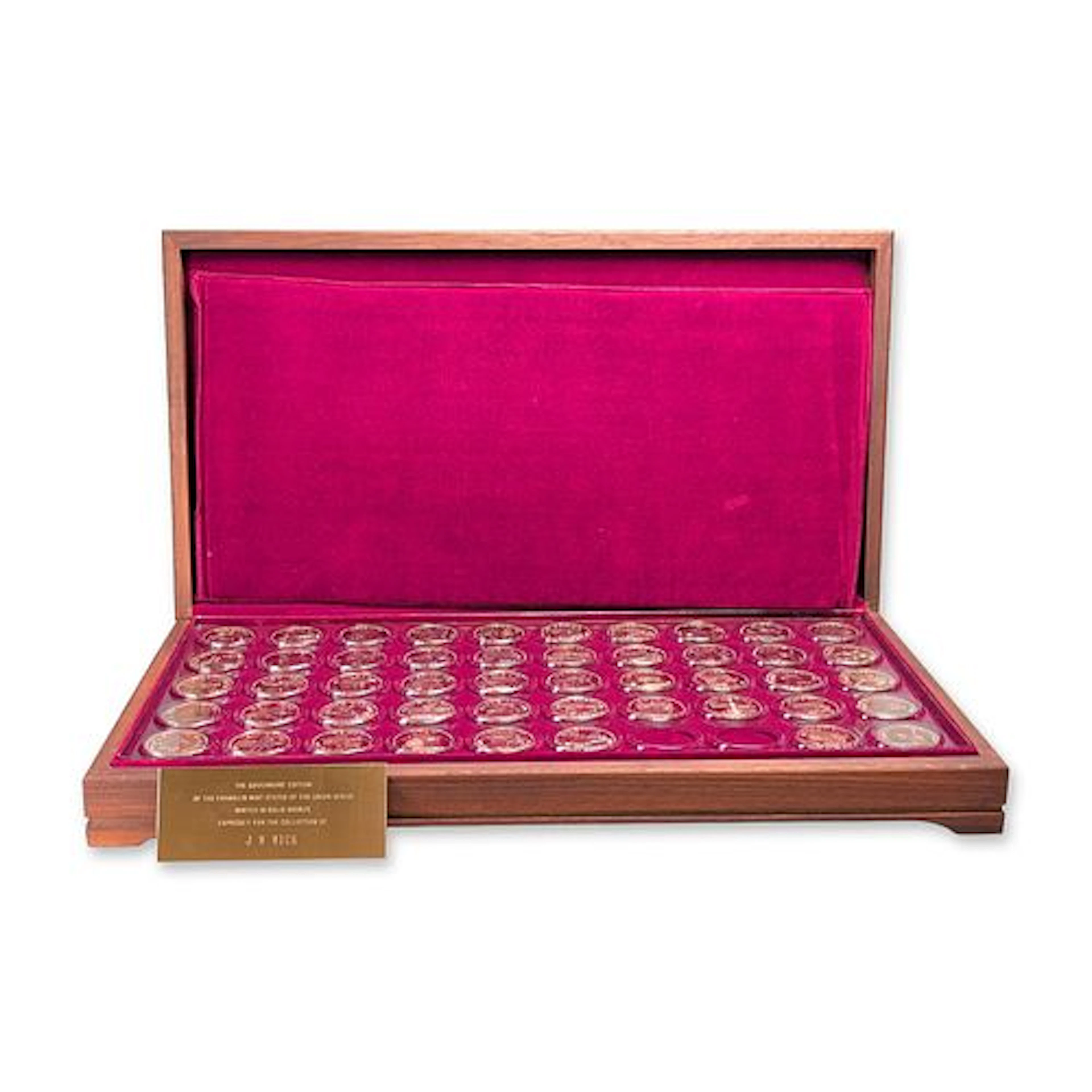 The Franklin Mint Governors Edition States of the Union Bronze Medal